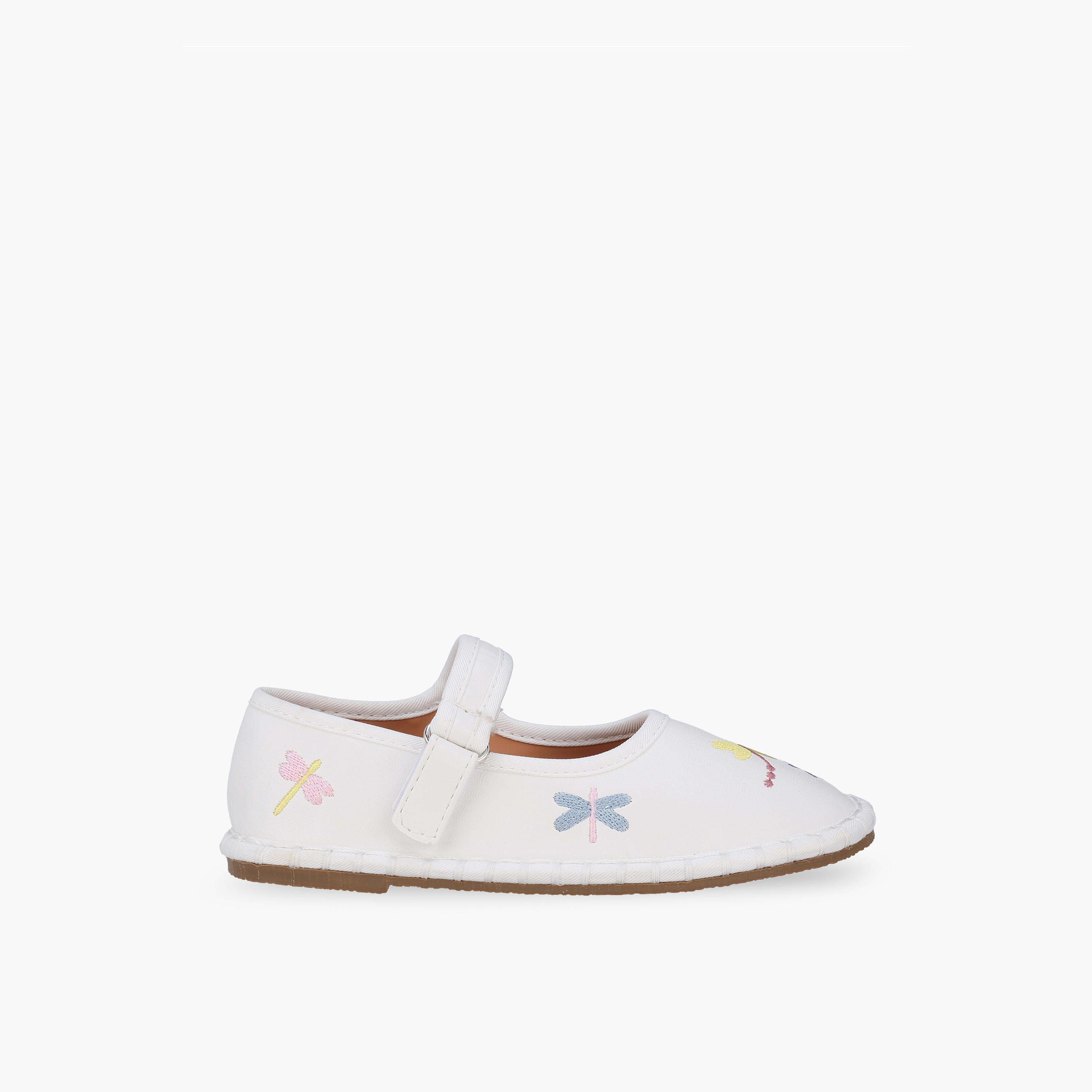 حذاء ماري جين بشريط إغلاق لاصق للبنات من فلورا بيلا-girls-shoes-maryjanes-image-9