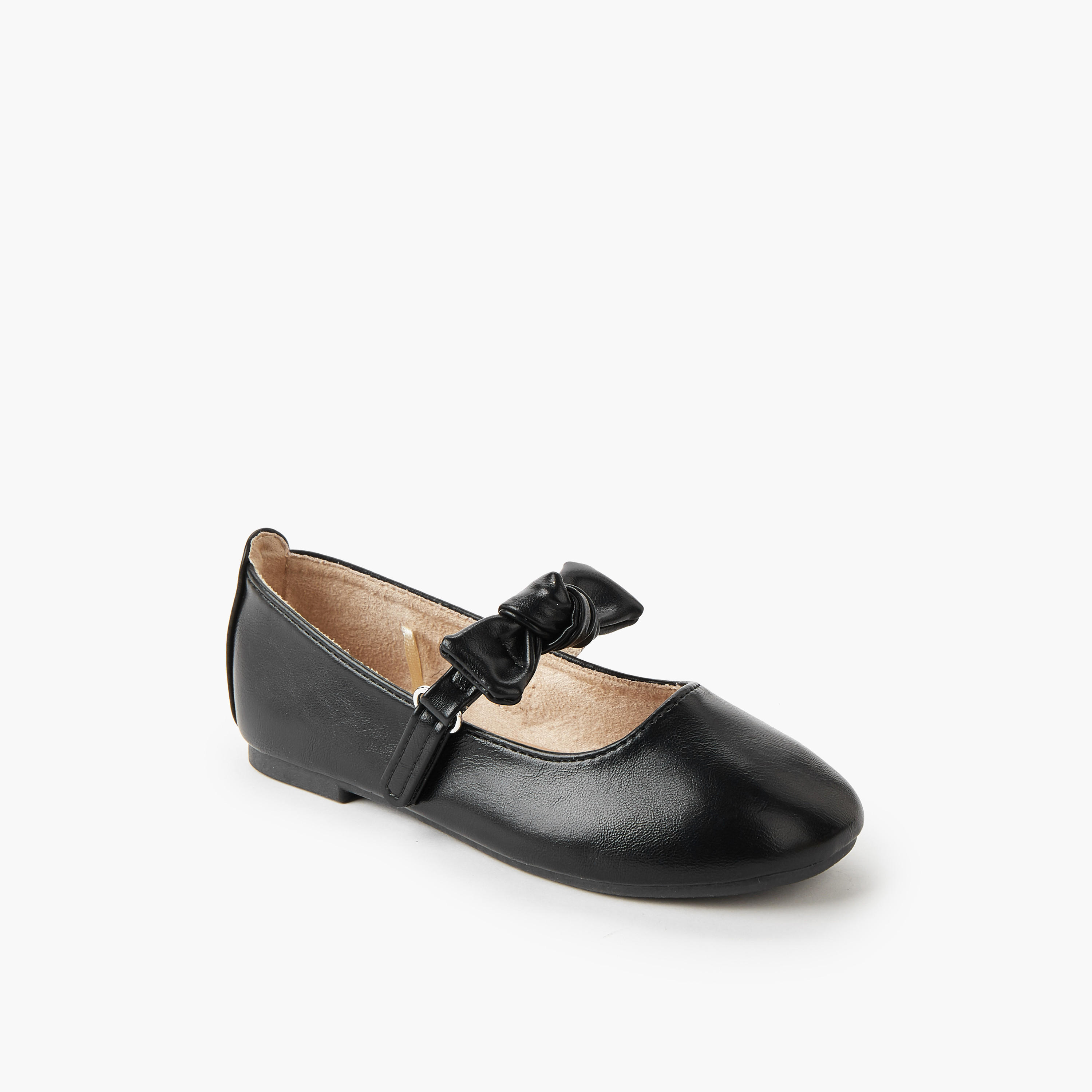 Juniors Girls Hook & Loop Ballerina Shoes-girls-shoes-maryjanes-image-2