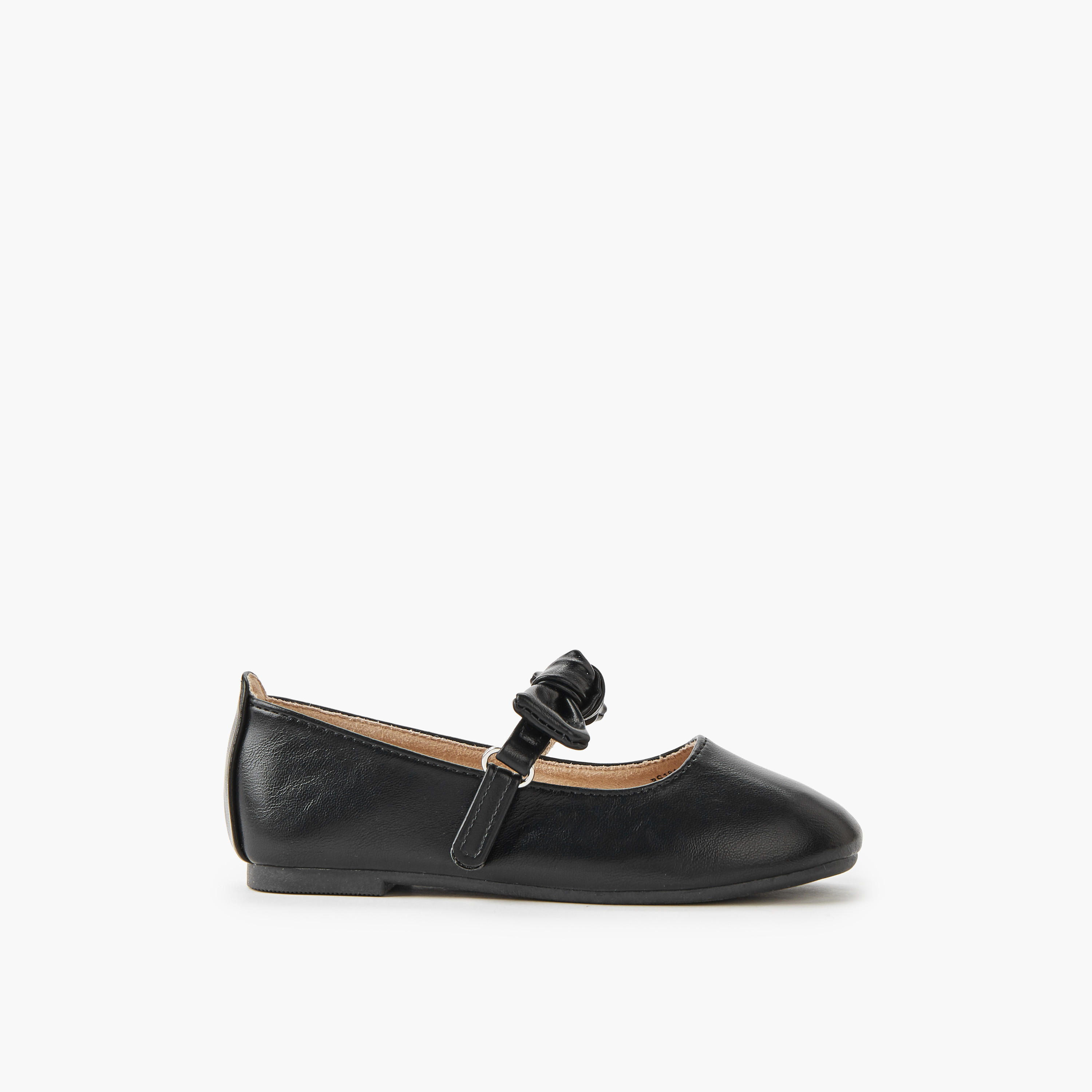 Juniors Girls Hook & Loop Ballerina Shoes-girls-shoes-maryjanes-image-3