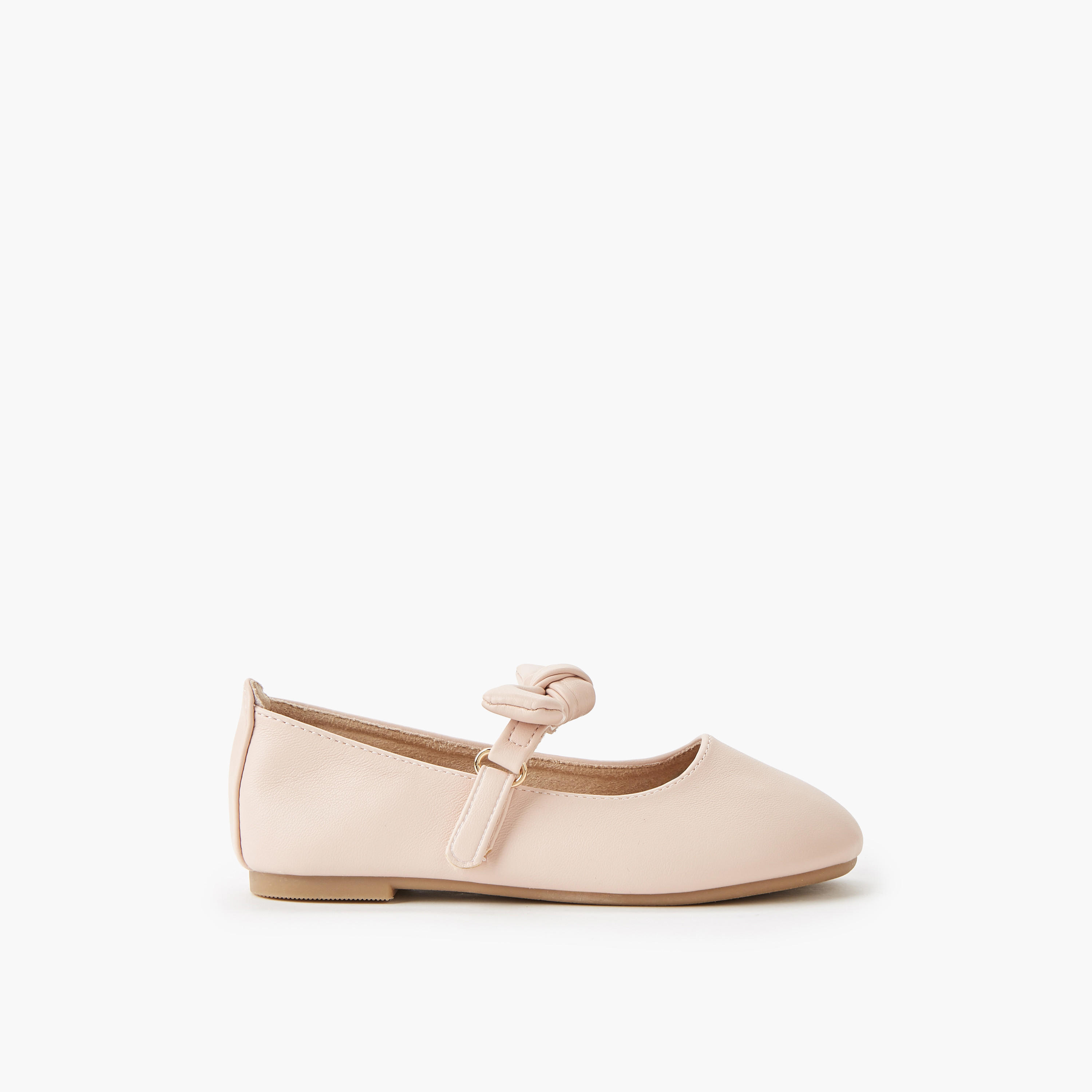 حذاء باليرينا بشريط إغلاق لاصق للبنات من جونيورز-girls-shoes-maryjanes-image-3