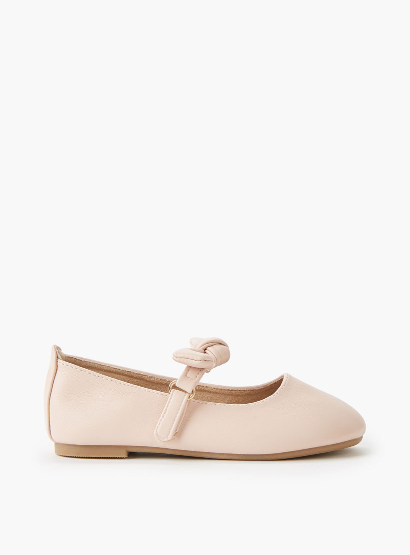 حذاء باليرينا بشريط إغلاق لاصق للبنات من جونيورز-girls-shoes-maryjanes-image-3