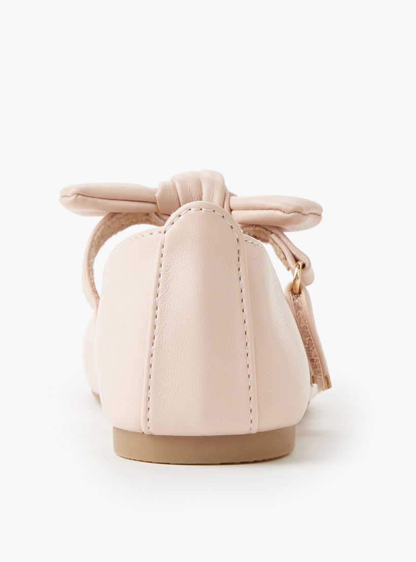 حذاء باليرينا بشريط إغلاق لاصق للبنات من جونيورز-girls-shoes-maryjanes-image-4