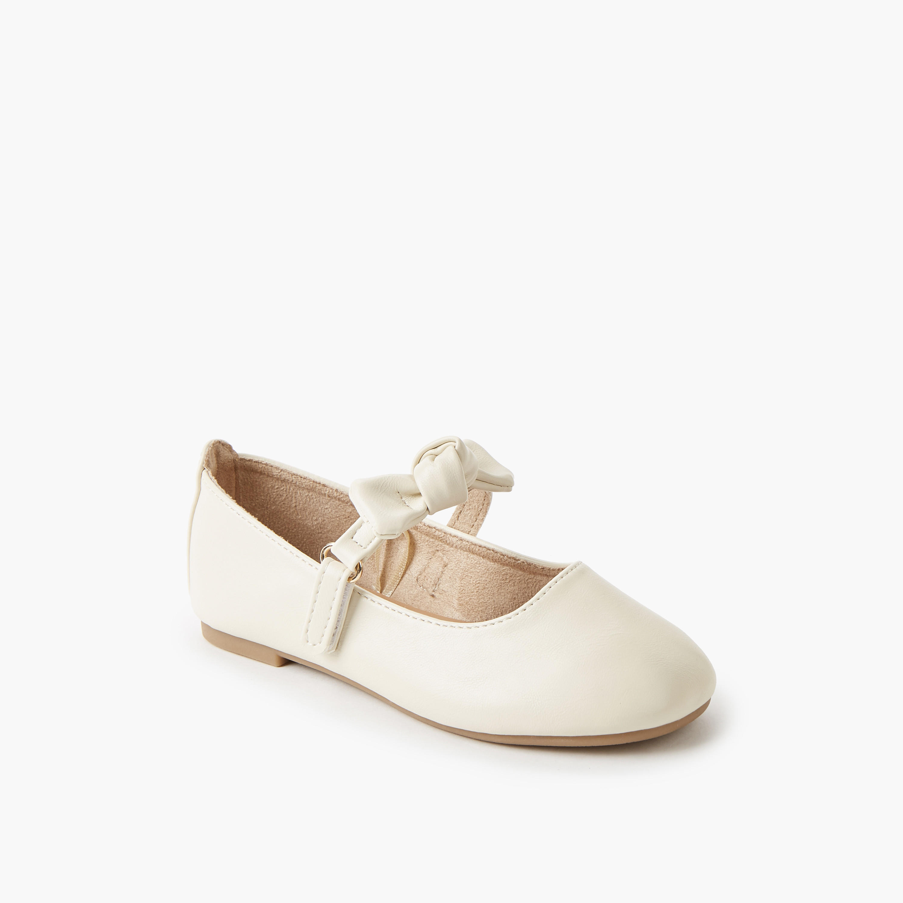Juniors Girls Hook & Loop Ballerina Shoes-girls-shoes-maryjanes-image-2