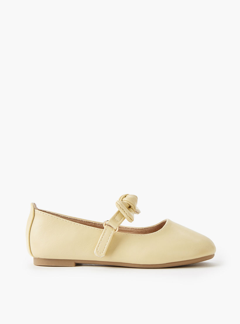 Juniors Girls Hook & Loop Ballerina Shoes-girls-shoes-maryjanes-image-3