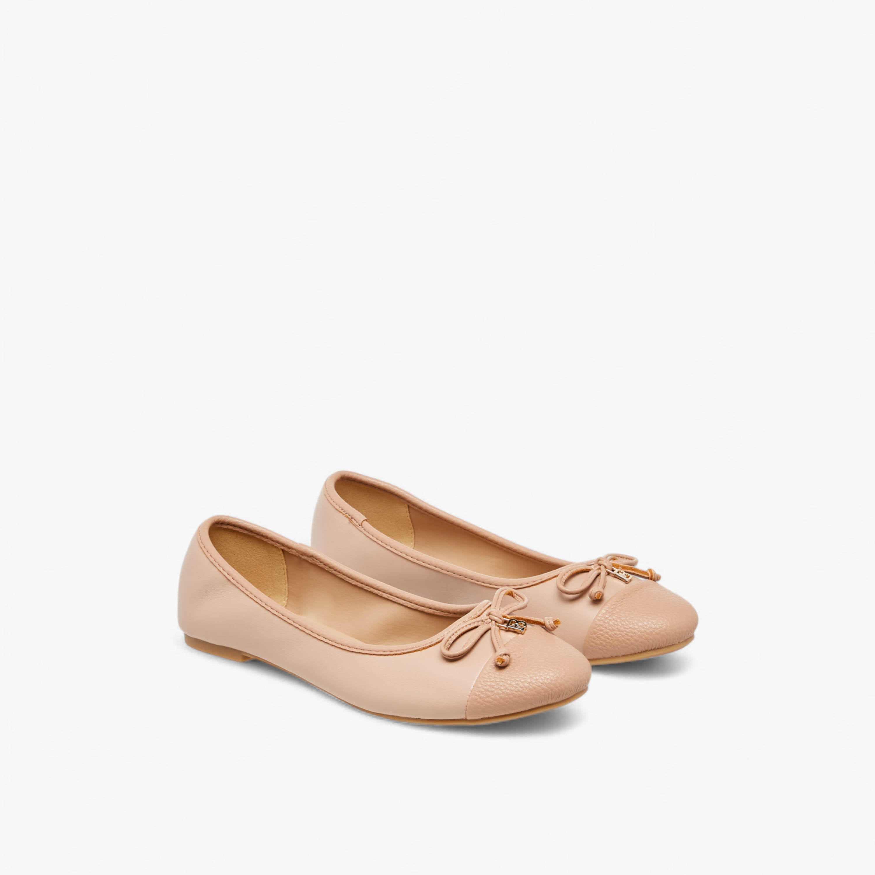 Flora Bella Bow Accent Slip-On Ballerina Shoes-women-shoes-ballerinas-image-1