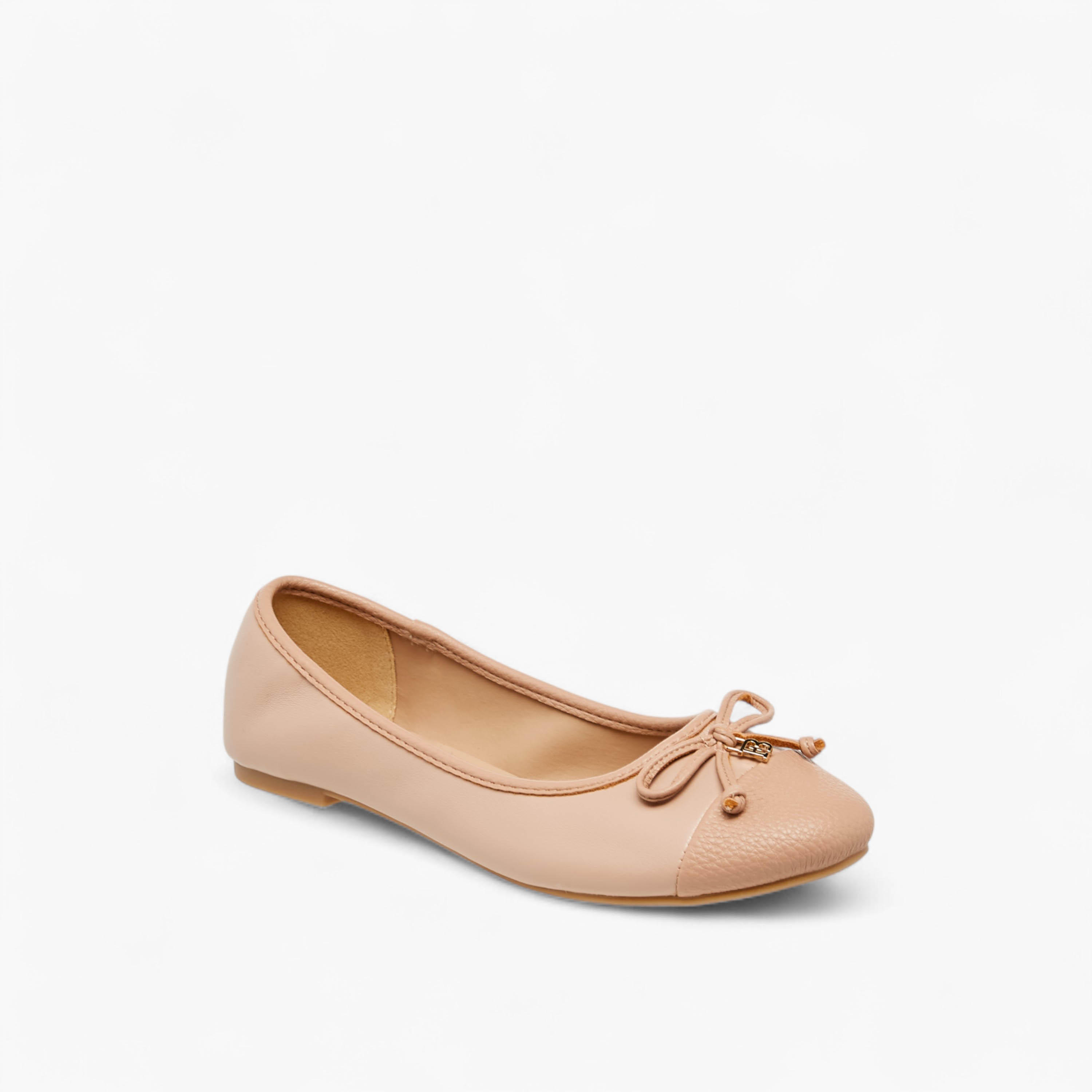 Flora Bella Bow Accent Slip-On Ballerina Shoes-women-shoes-ballerinas-image-2