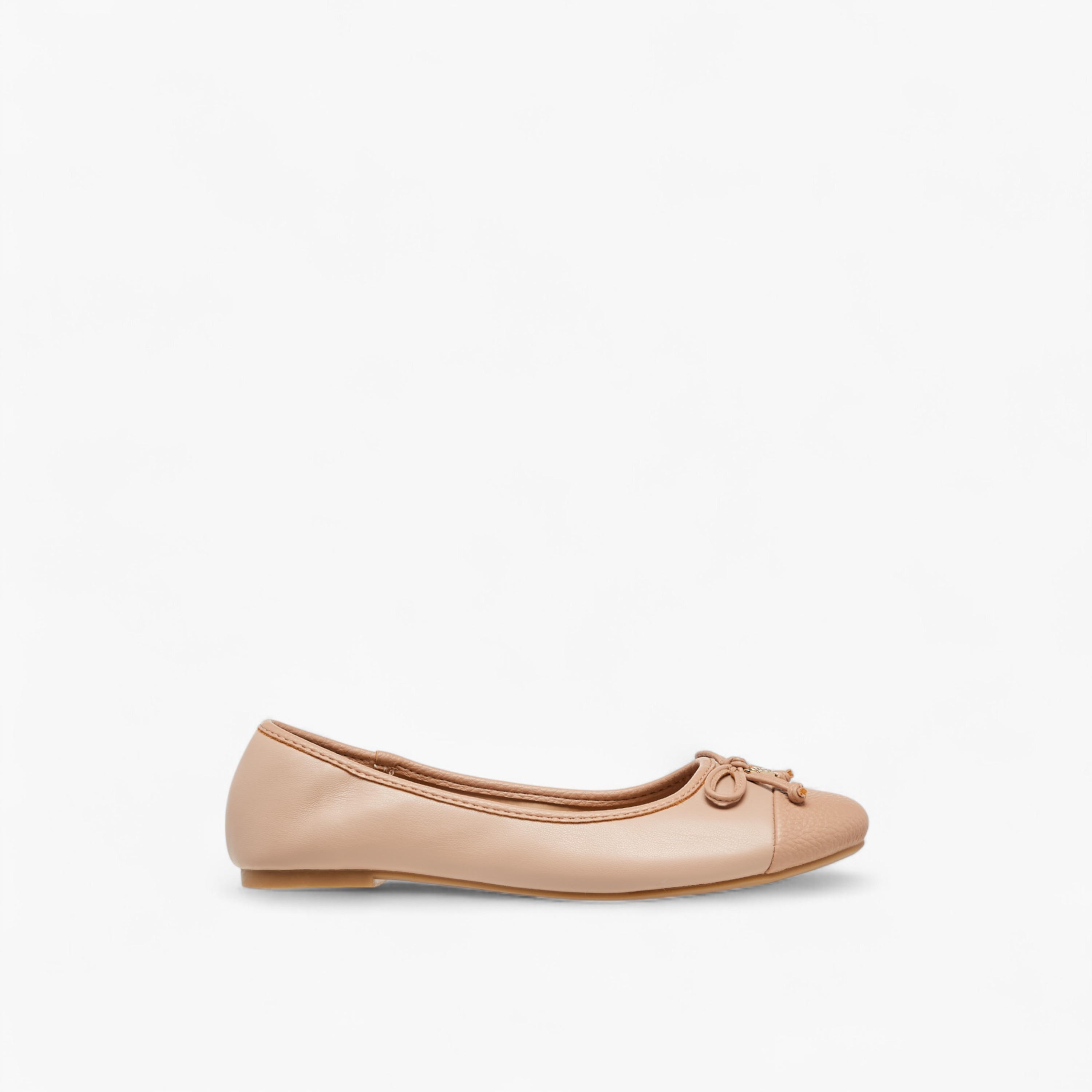 Flora Bella Bow Accent Slip-On Ballerina Shoes-women-shoes-ballerinas-image-3