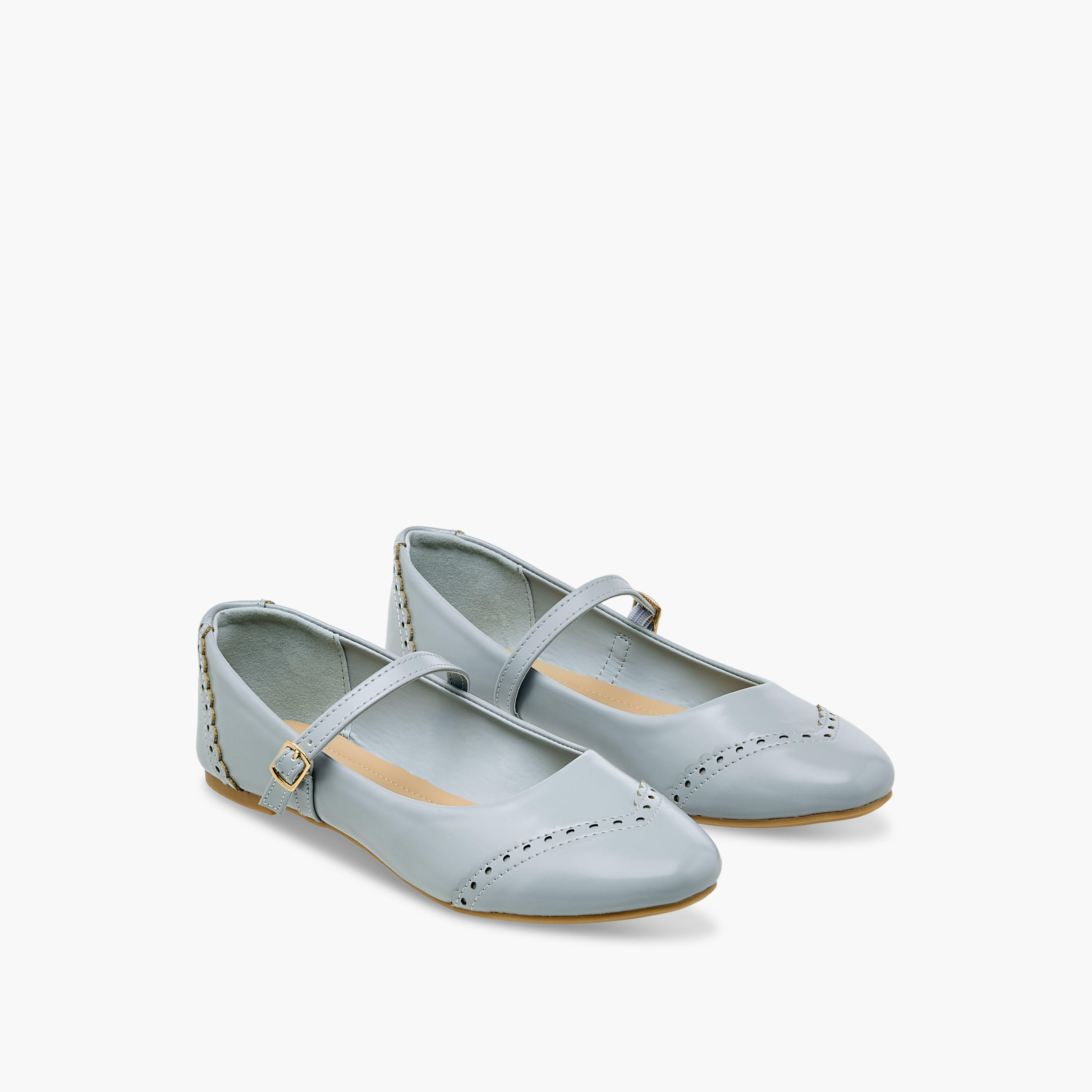 Flora Bella Women Buckle Closure Ballerina Shoes-women-shoes-ballerinas-image-1