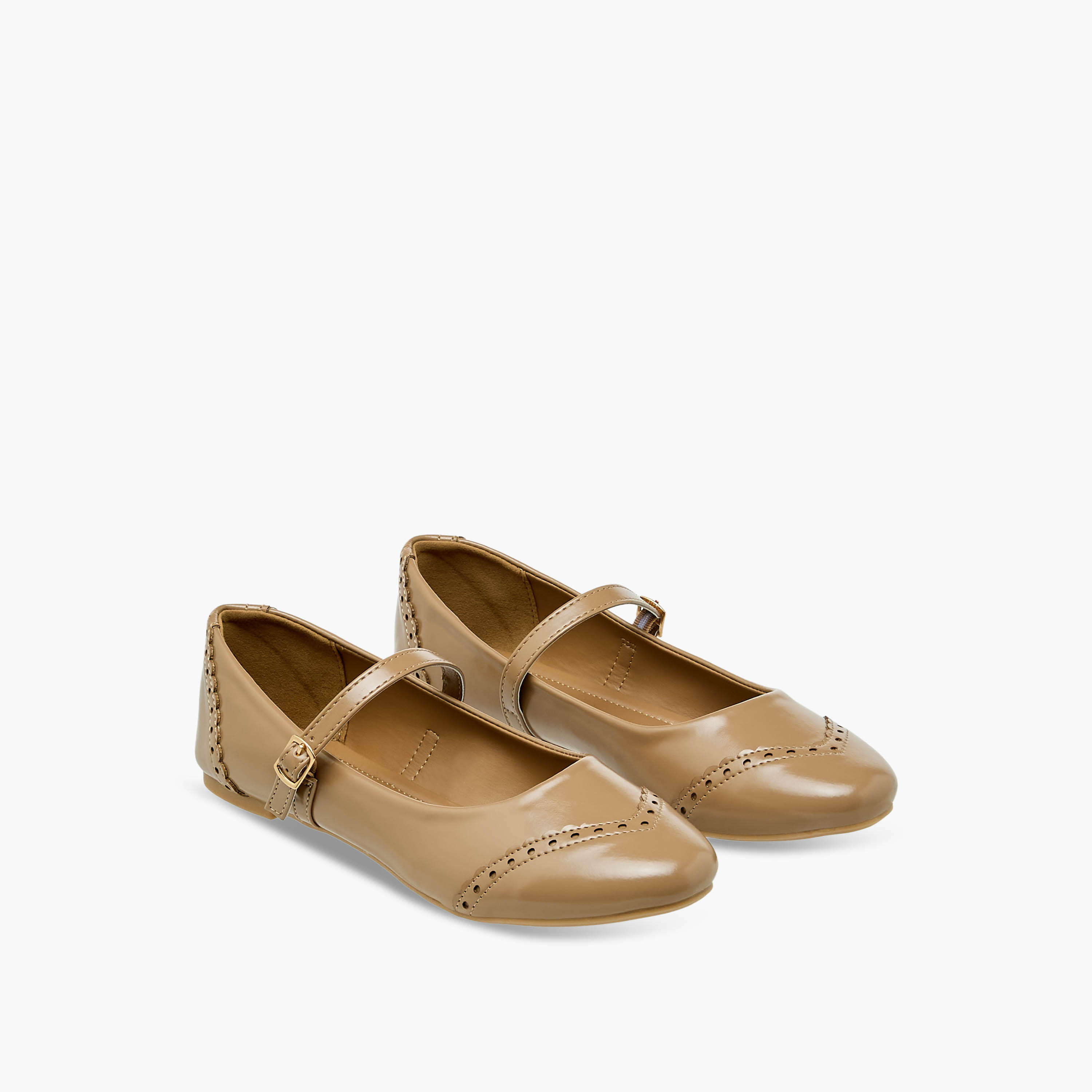 Flora Bella Women Buckle Closure Ballerina Shoes-women-shoes-ballerinas-image-1