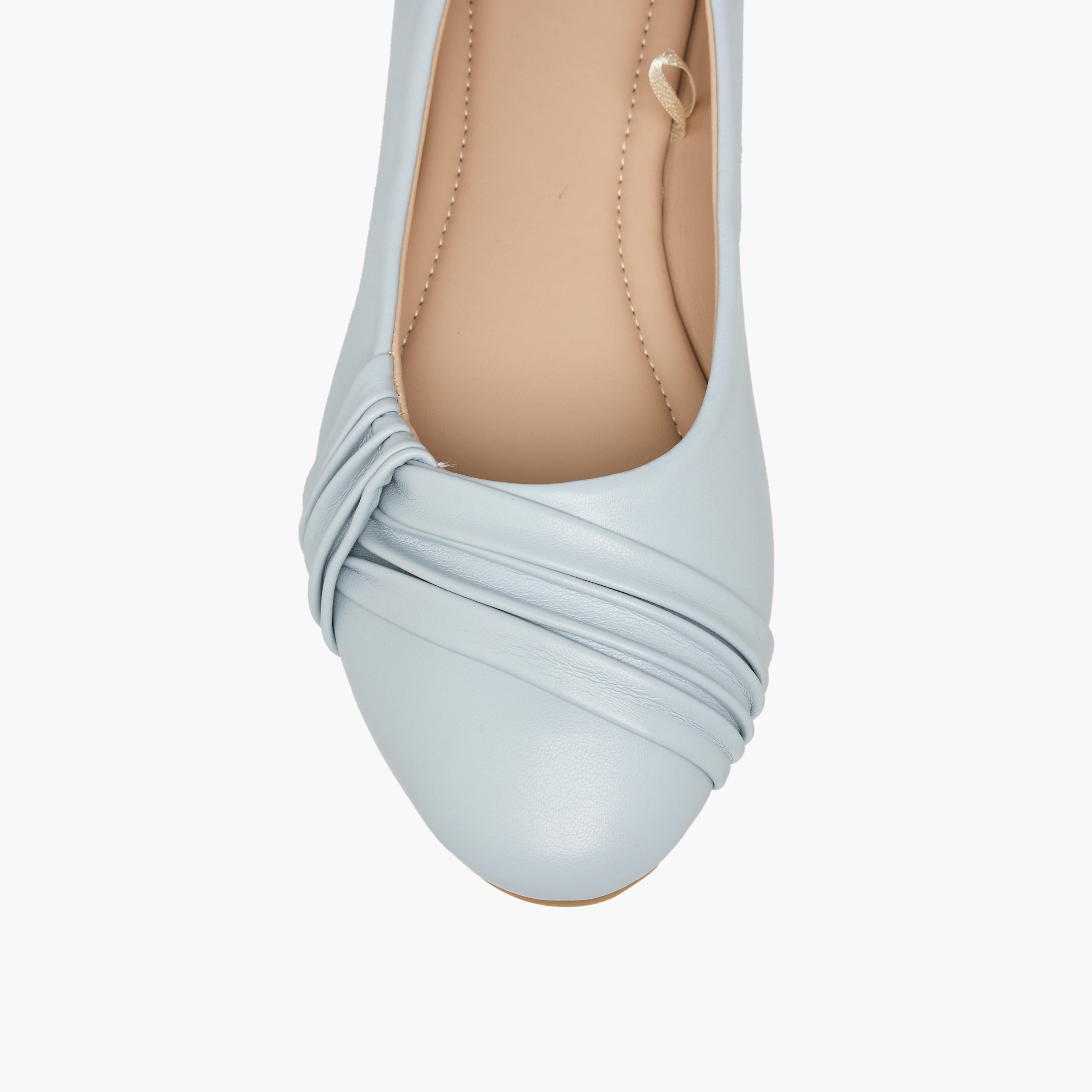 Flora Bella Women Ruched Detail Ballerina Shoes-women-shoes-flats-ballerinas-image-4