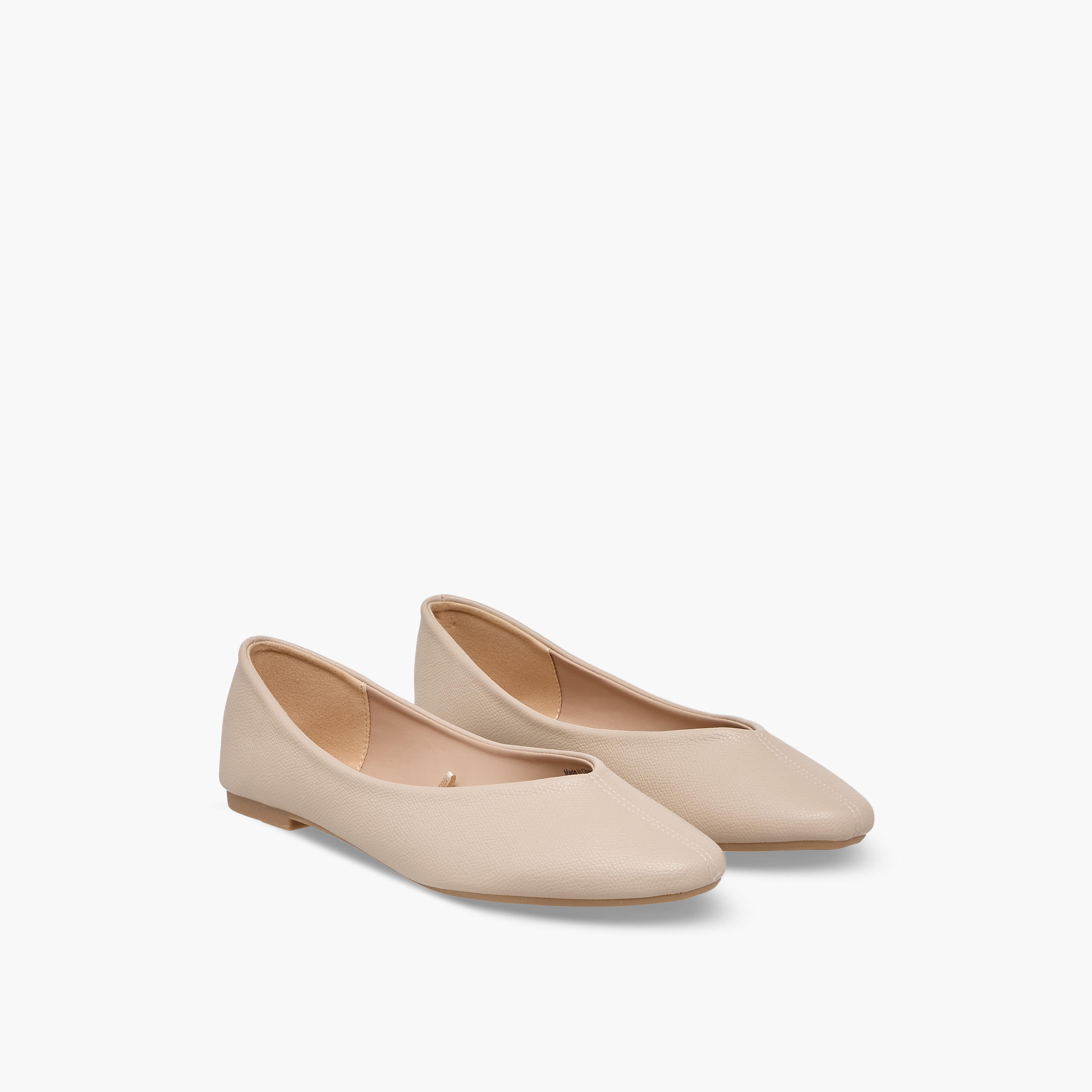Floral Bella Women Textured Ballerina Shoes-women-shoes-ballerinas-image-1