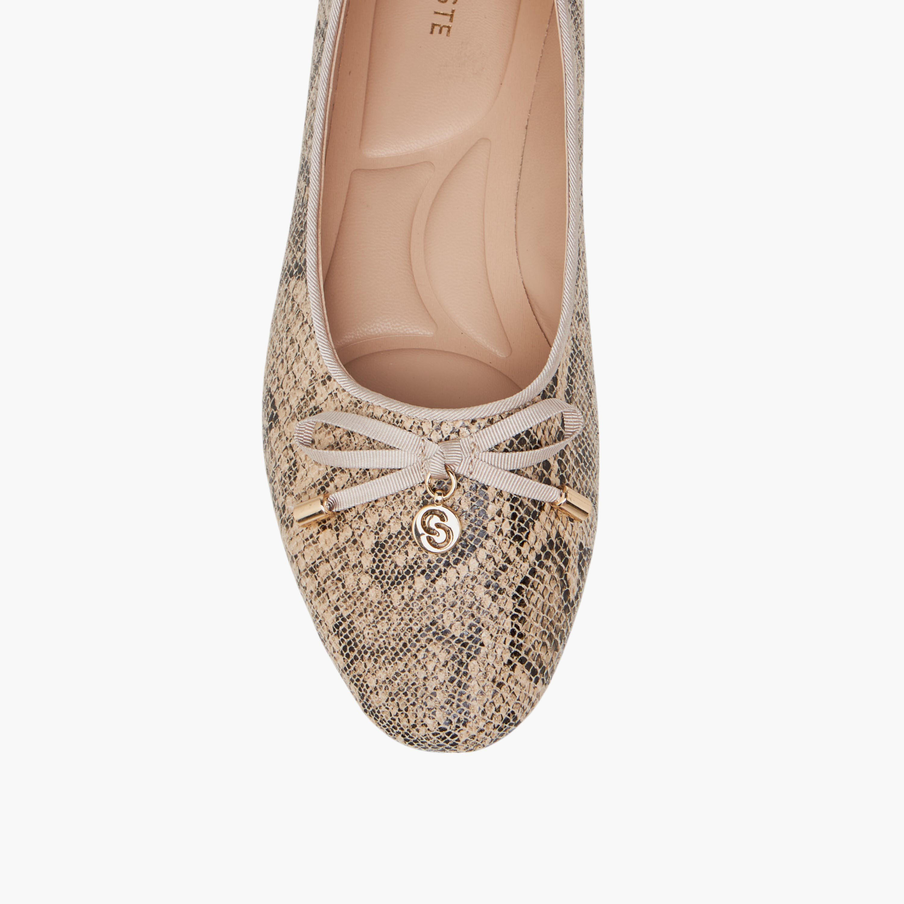 Celeste Women's Animal Print Slip-On Ballerina Shoes with Bow Accent-women-shoes-ballerinas-image-4