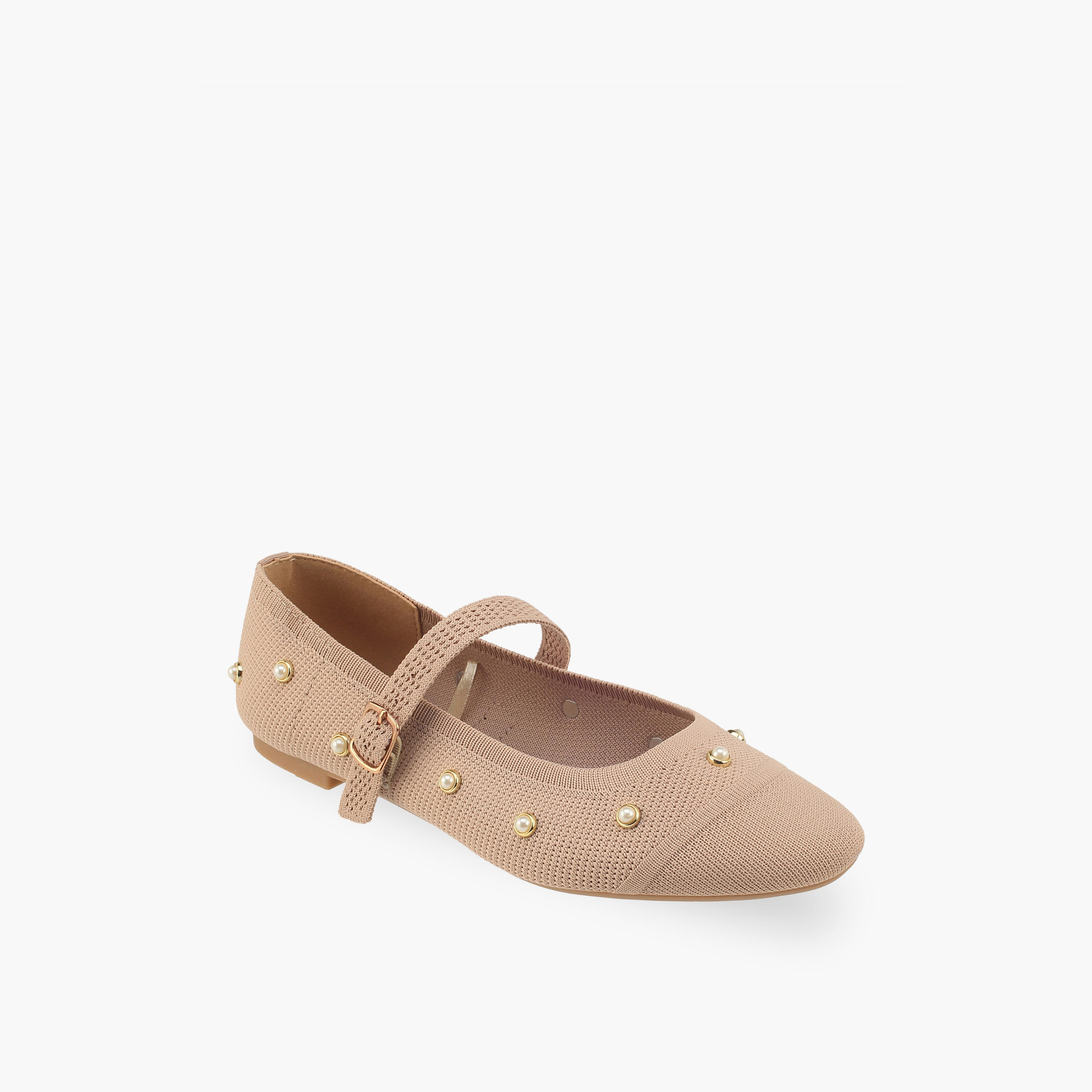 Flora Bella Women Embellished Ballerina Shoes-women-shoes-flats-ballerinas-image-2