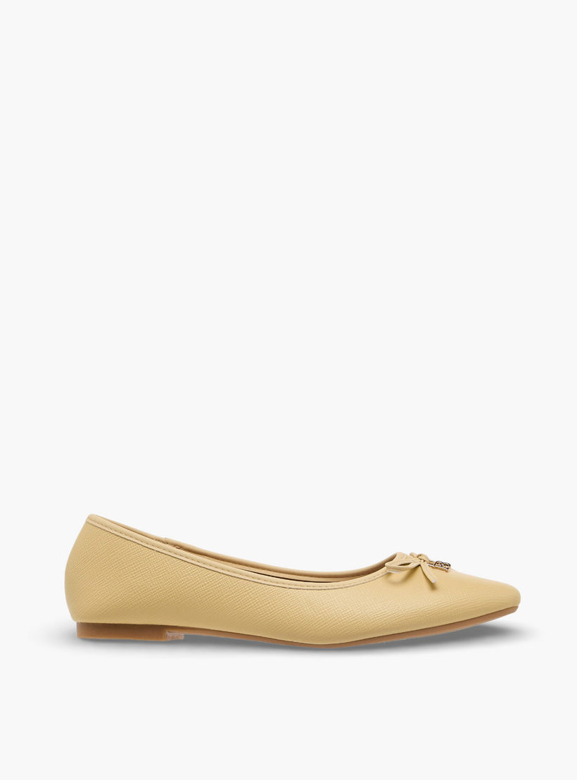 Flora Bella Women Bow Detail Ballerina Shoes-women-shoes-flats-ballerinas-image-3