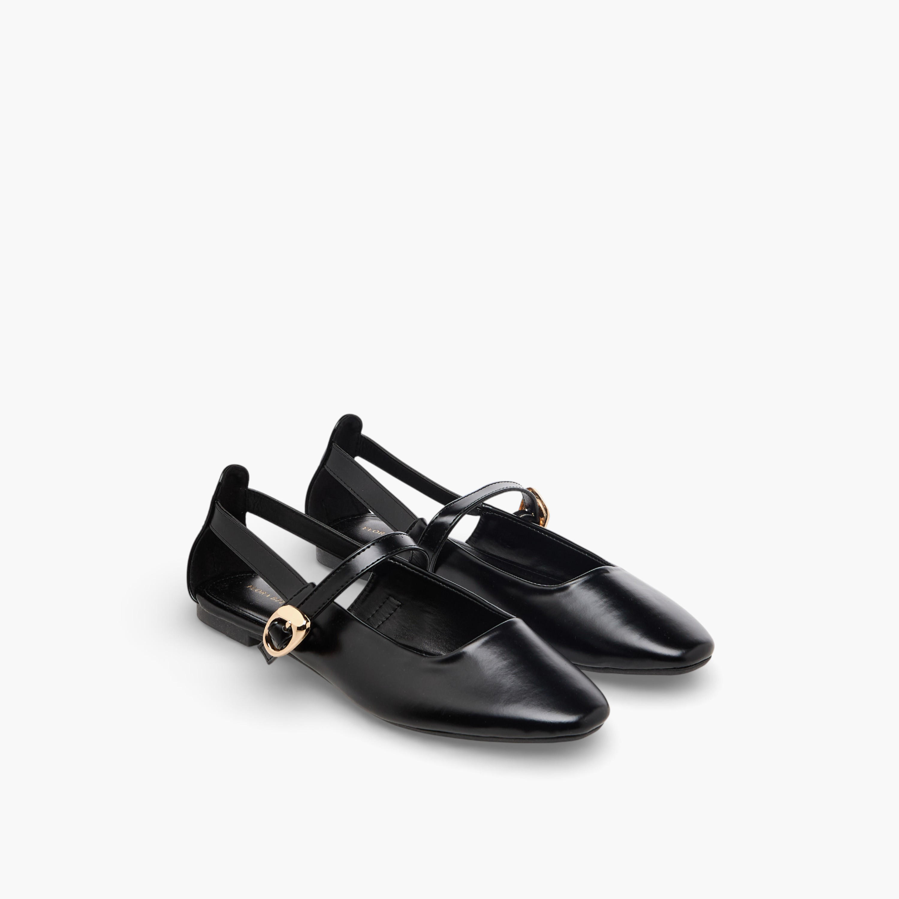حذاء ماري جين بجوانب مفرغة للنساء من فلورا بيلا-women-shoes-flats-ballerinas-image-6