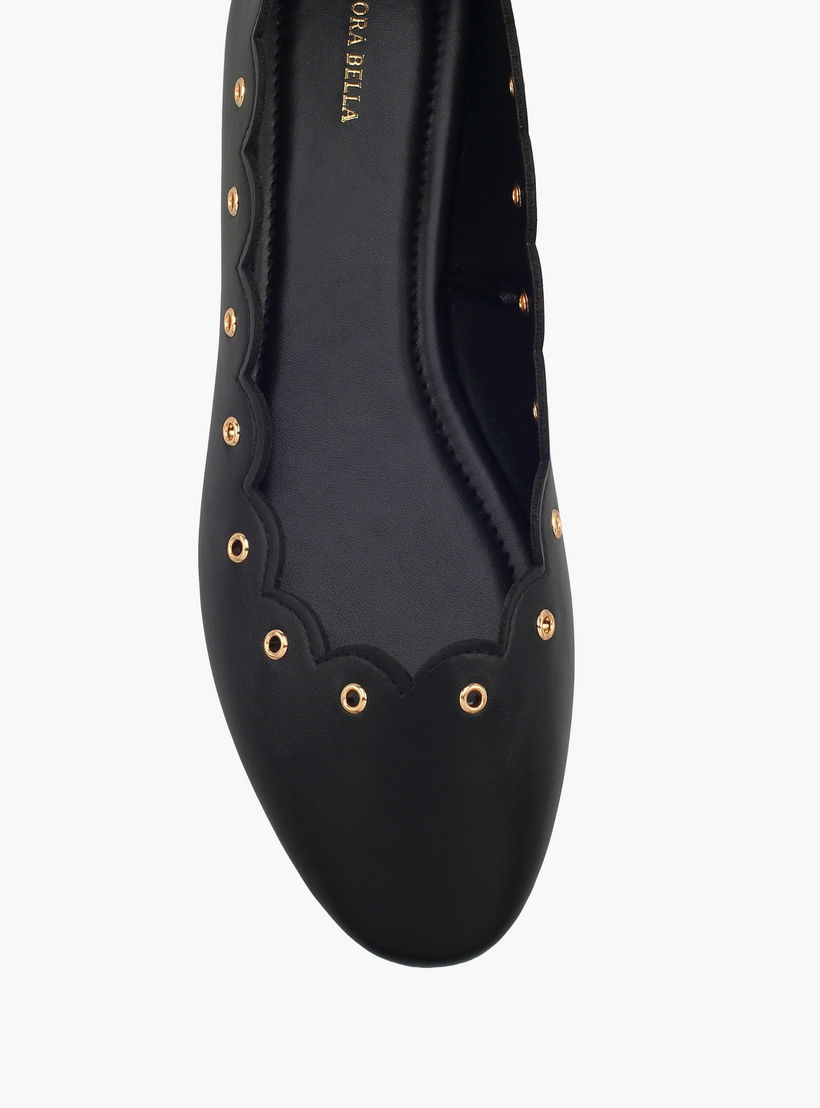 Flora Bella Women Rivets Embellished Ballerina Shoes-women-shoes-flats-ballerinas-image-4