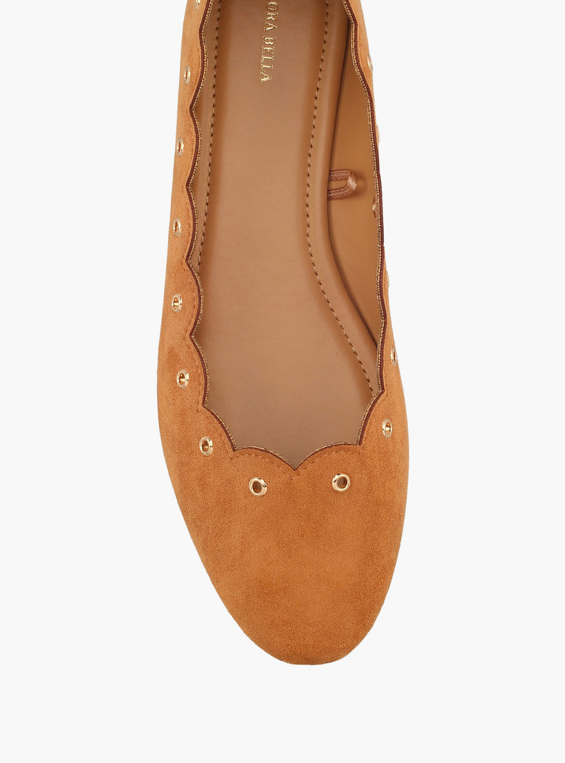 Flora Bella Women Rivets Embellished Ballerina Shoes-women-shoes-flats-ballerinas-image-4