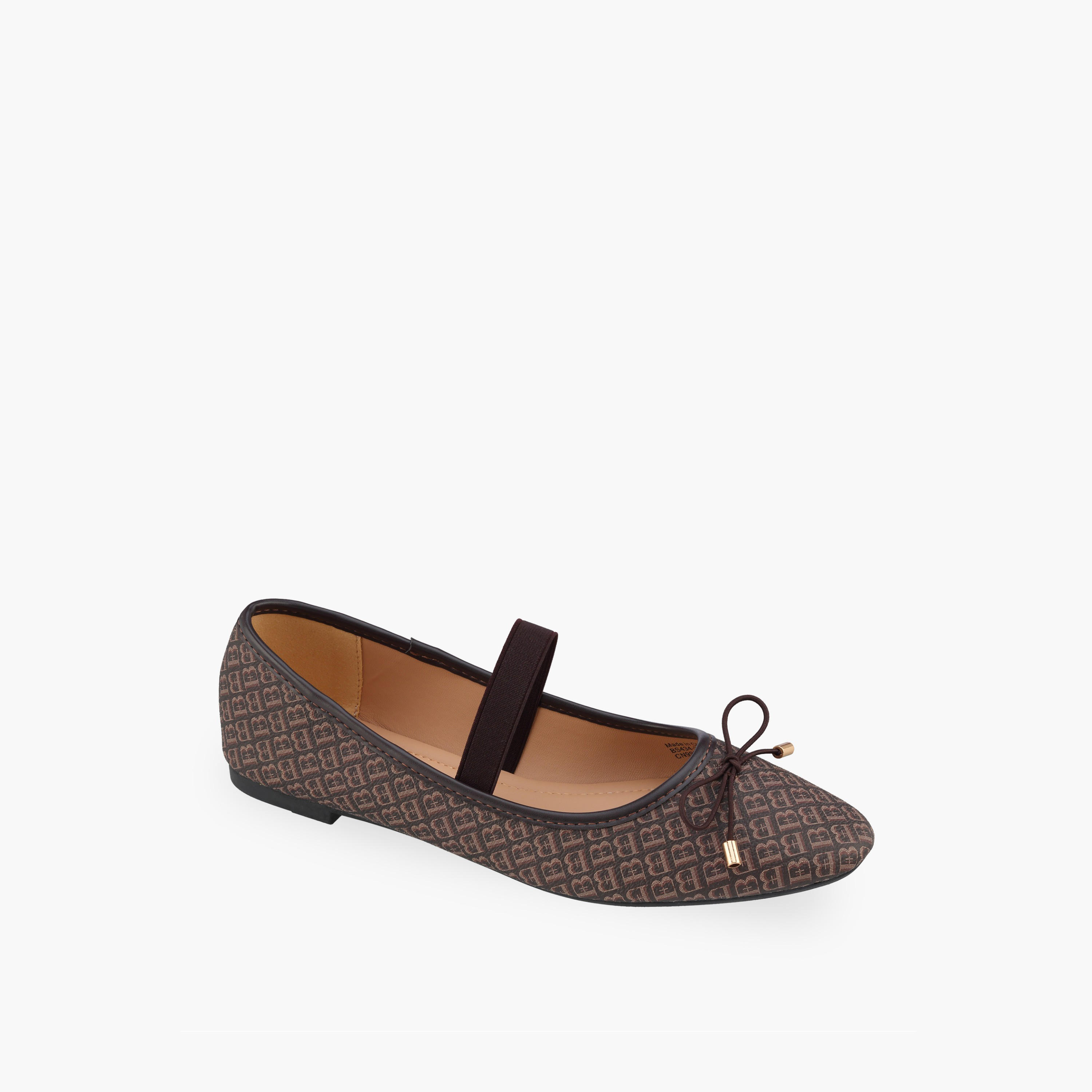 حذاء باليرينا بحزام مطاطي للنساء من فلورا بيلا-women-shoes-ballerinas-image-2