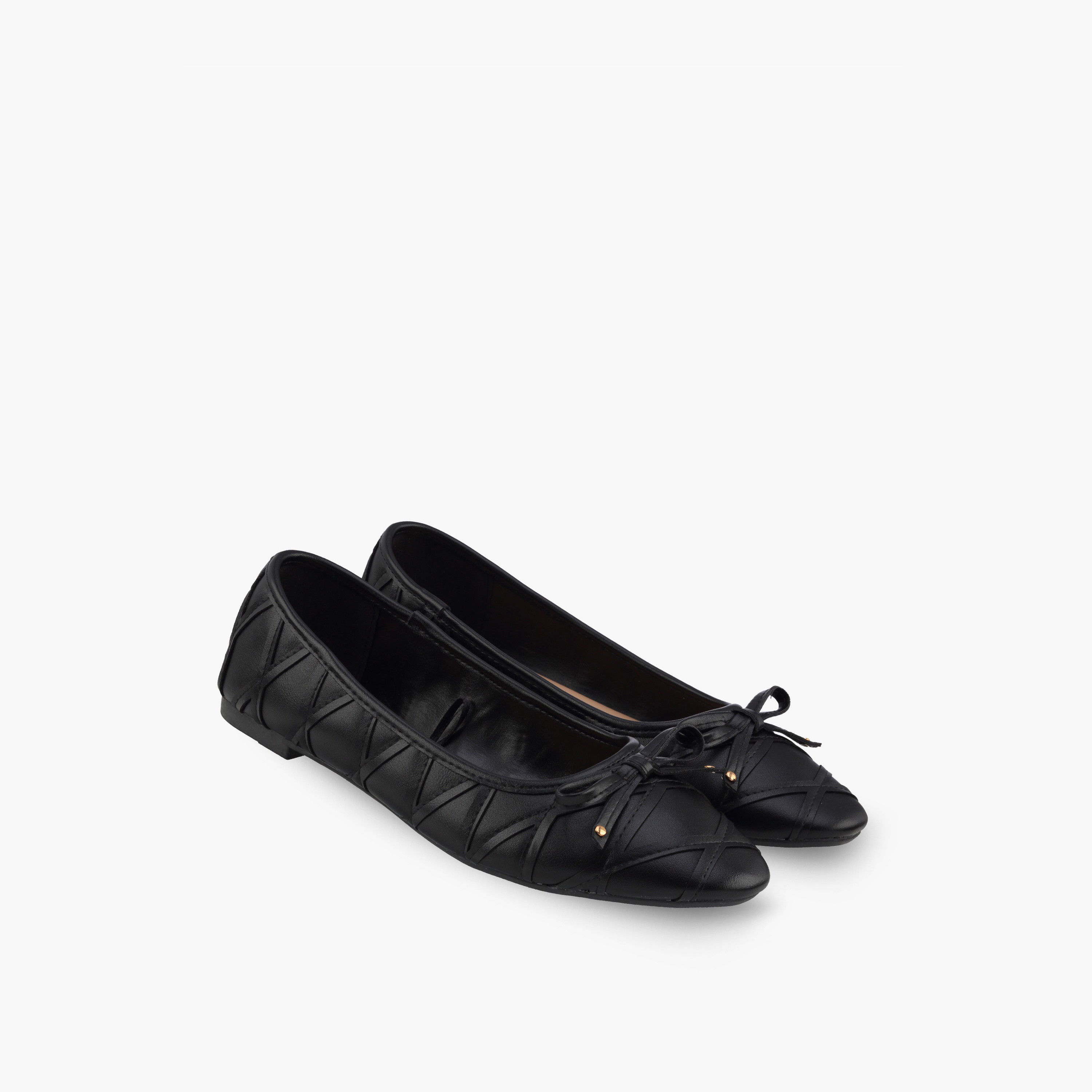 حذاء باليرينا بفيونكة للنساء من فلورا بيلا-women-shoes-flats-ballerinas-image-1
