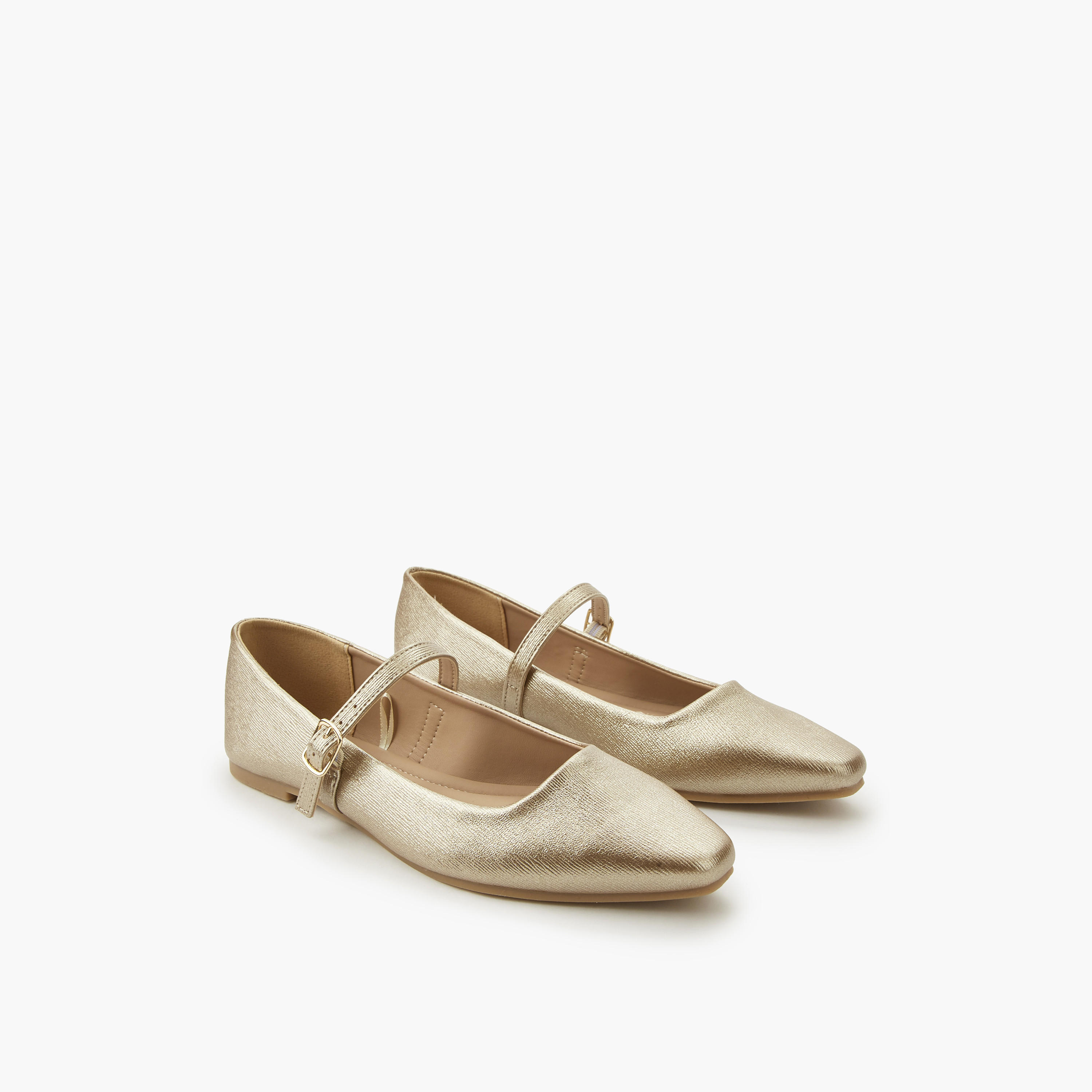 Flora Bella Women Buckle Closure Ballerina Shoes-women-shoes-ballerinas-image-1