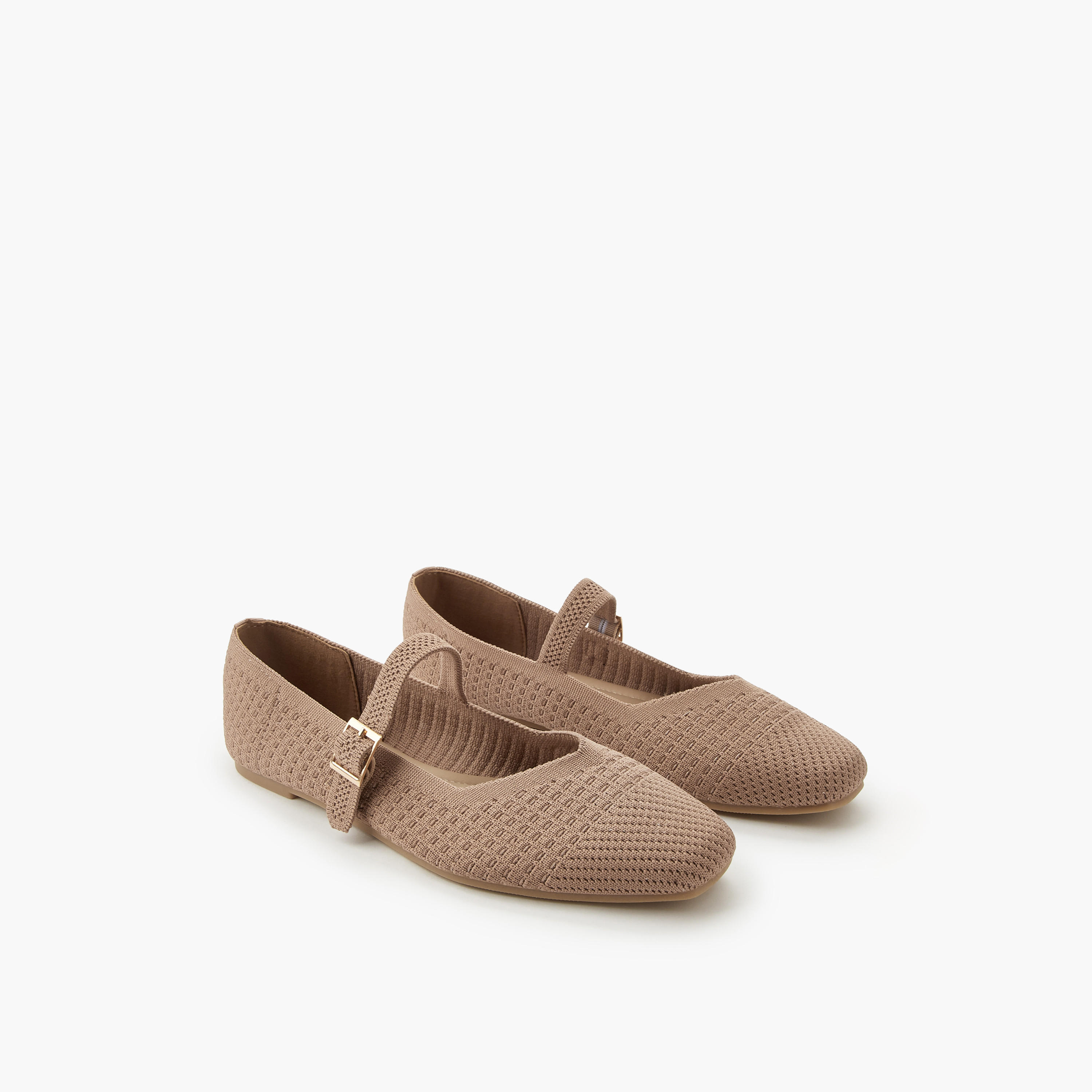 حذاء باليرينا بإبزيم إغلاق للنساء من فلورا بيلا-women-shoes-ballerinas-image-1