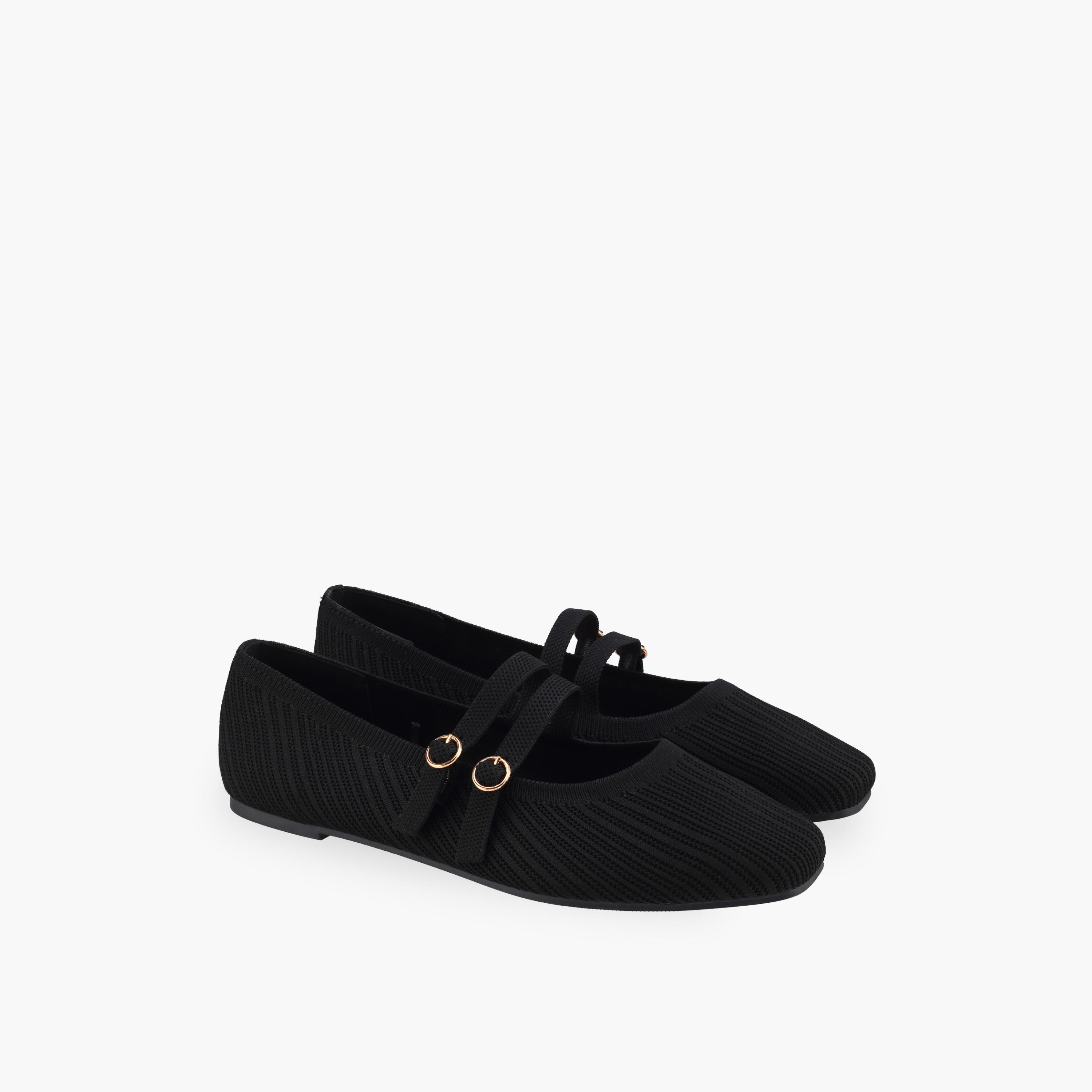 حذاء ماري جين نسائي بمشبك إغلاق من فلورا بيلا-women-shoes-flats-ballerinas-image-1
