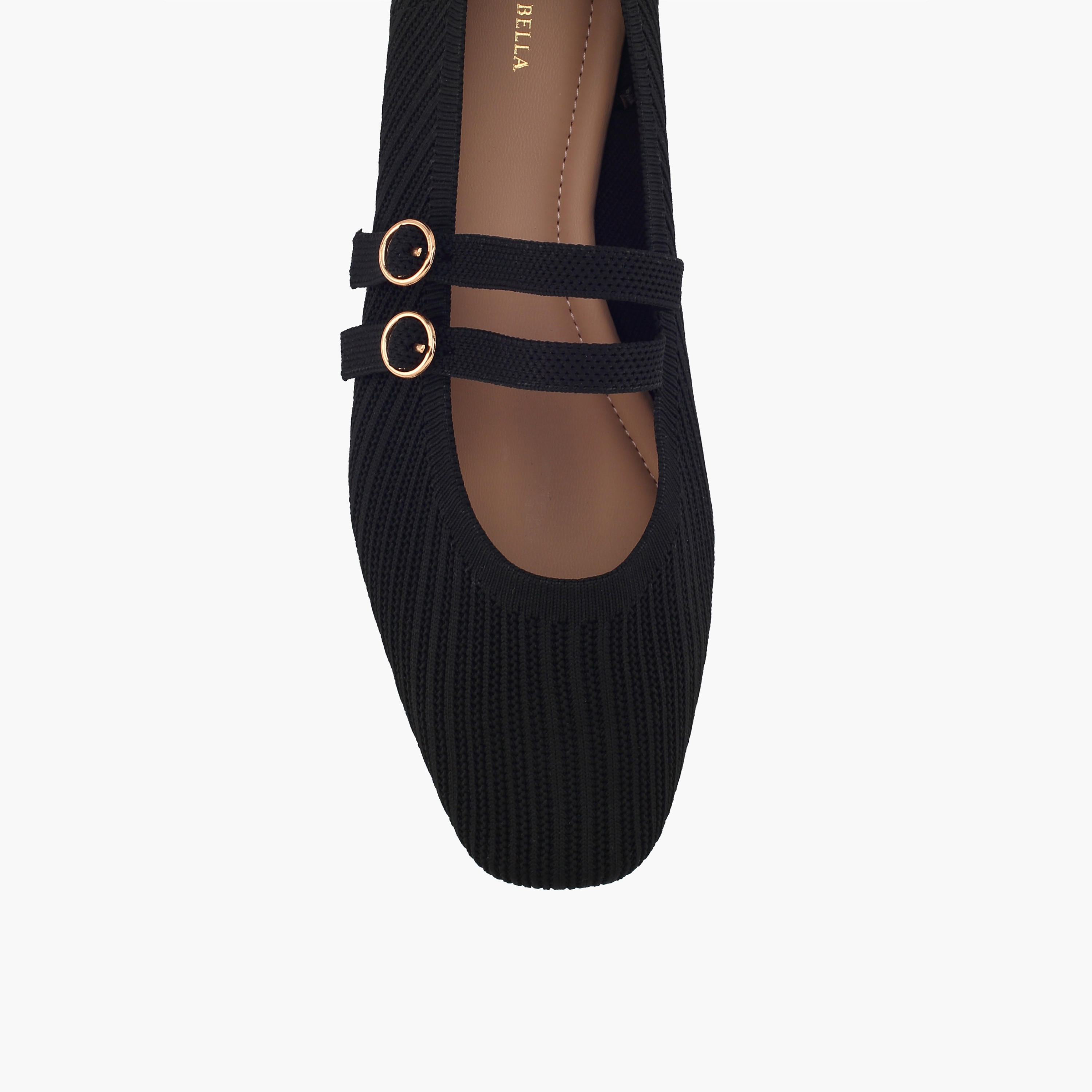 حذاء ماري جين نسائي بمشبك إغلاق من فلورا بيلا-women-shoes-flats-ballerinas-image-4