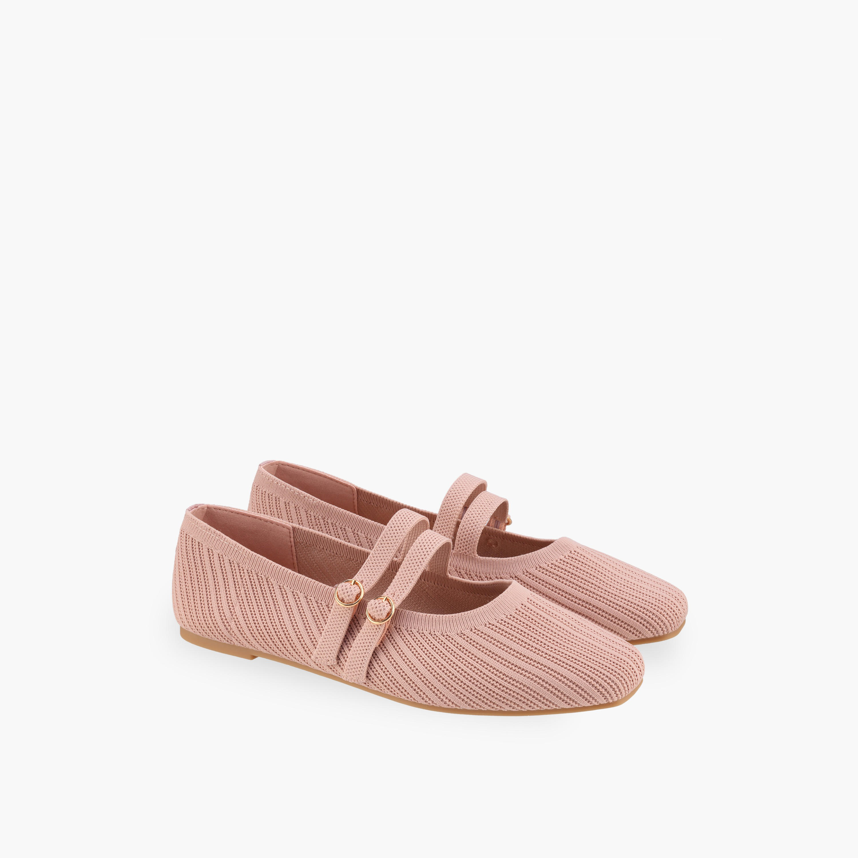 حذاء ماري جين نسائي بمشبك إغلاق من فلورا بيلا-women-shoes-flats-ballerinas-image-1