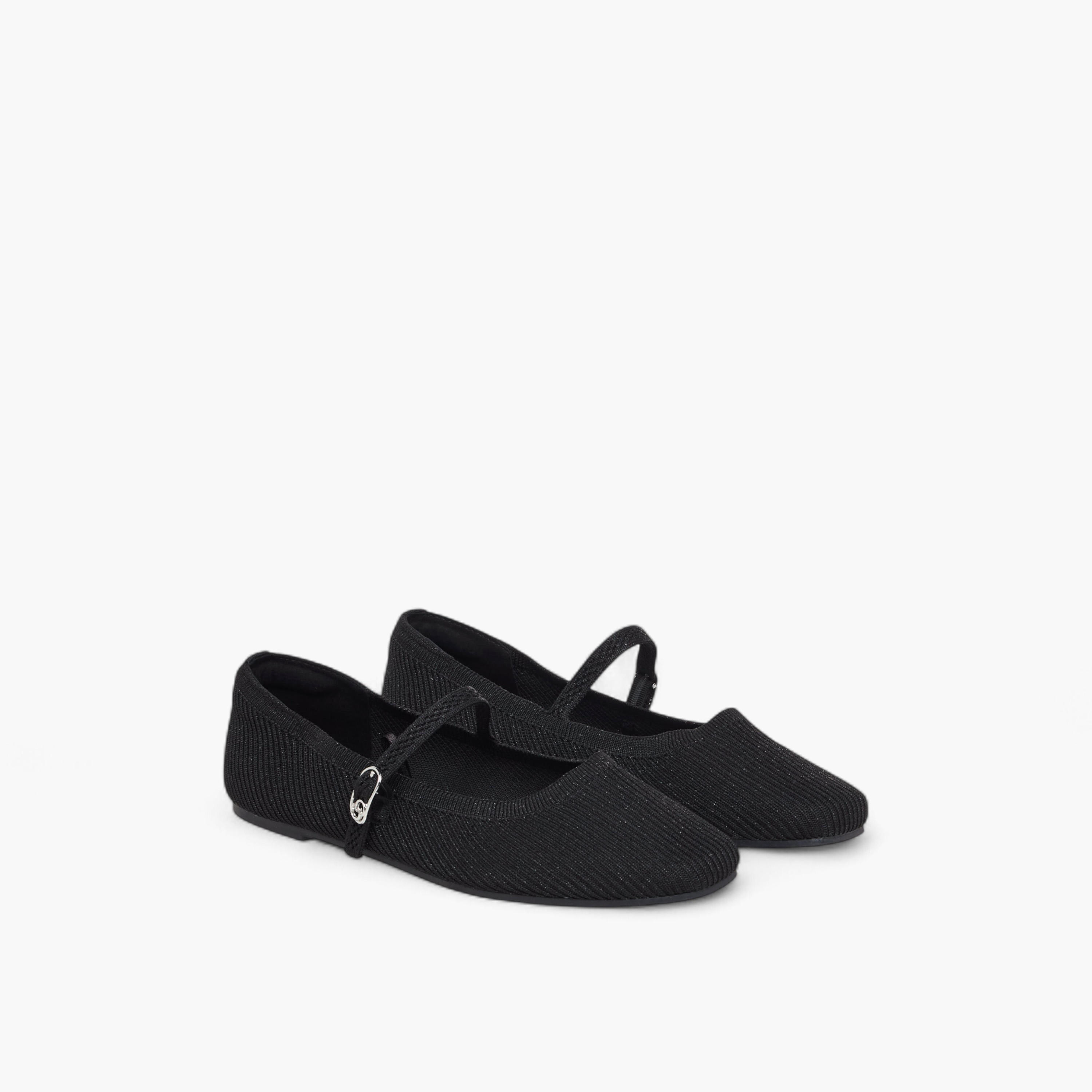 Celeste Women Textured Mary Jane Shoes-women-shoes-ballerinas-image-1