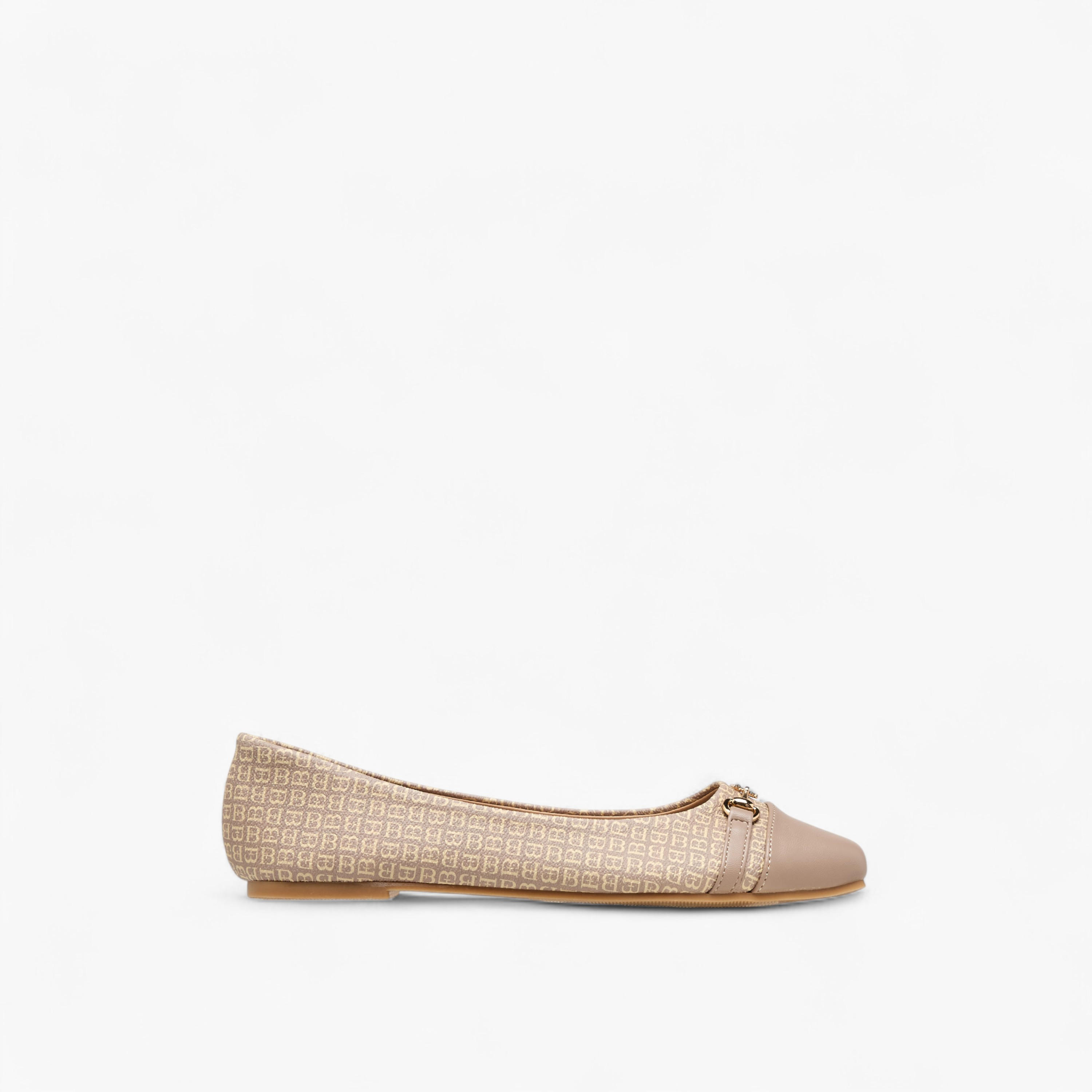 Flora Bella Monogram Print Slip-On Ballerina Shoes-women-shoes-ballerinas-image-3