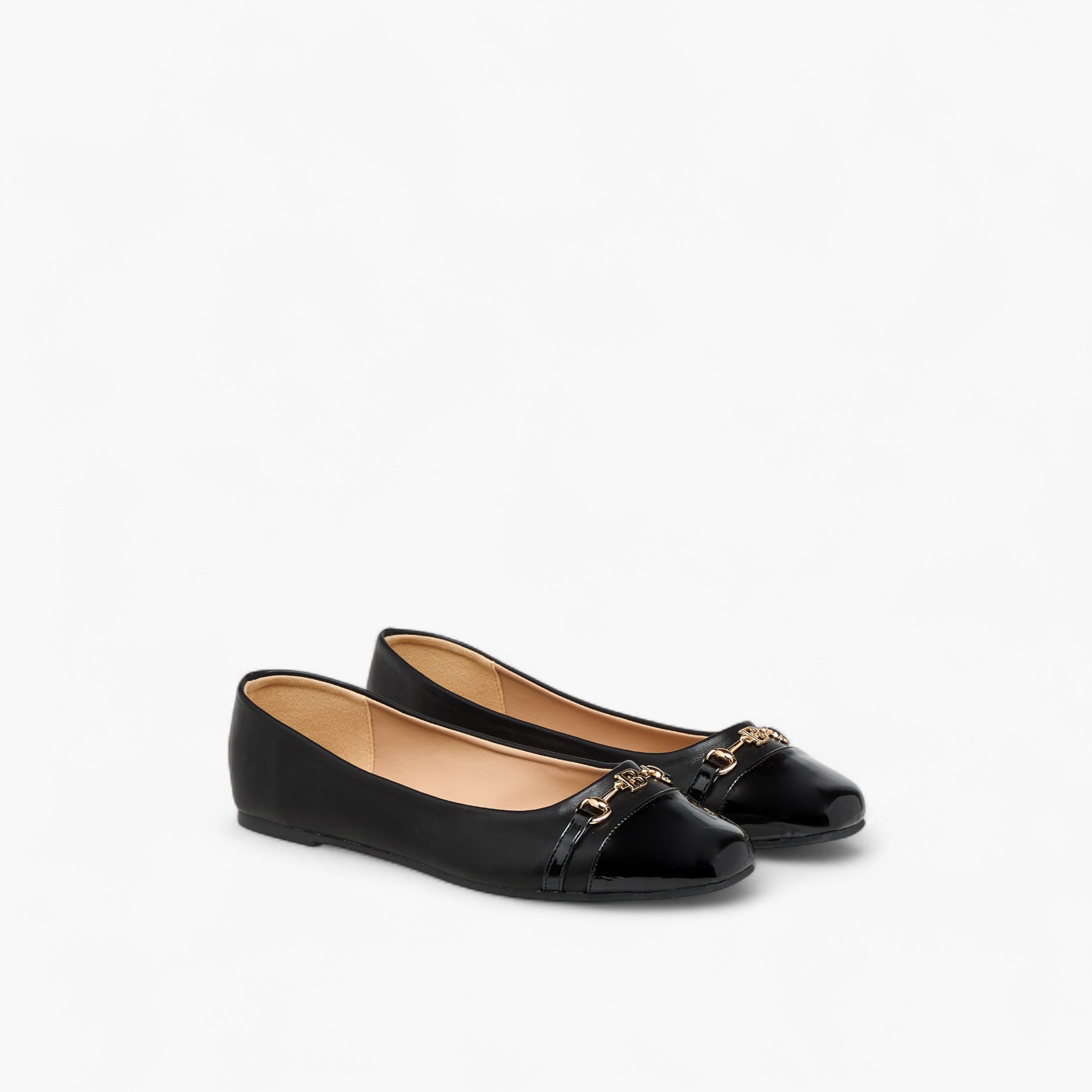 Flora Bella Solid Slip-On Ballerina Shoes-women-shoes-ballerinas-image-1