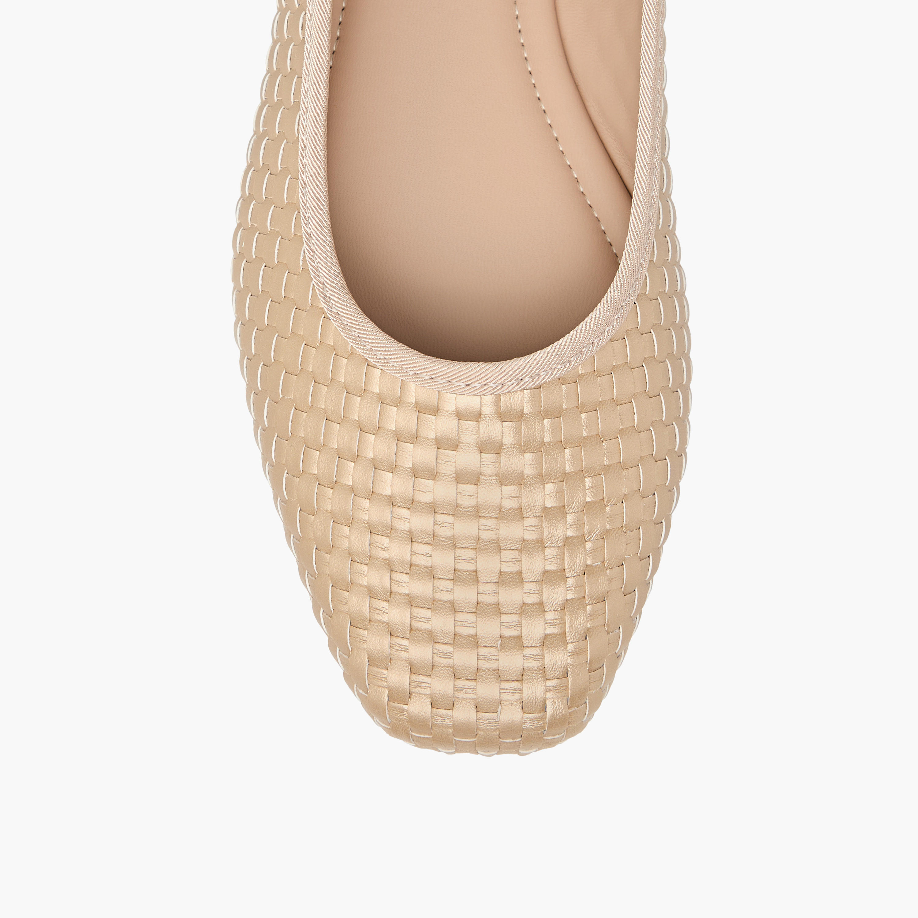 Flora Bella Textured Square Toe Slip-On Ballerina Shoes-women-shoes-ballerinas-image-4