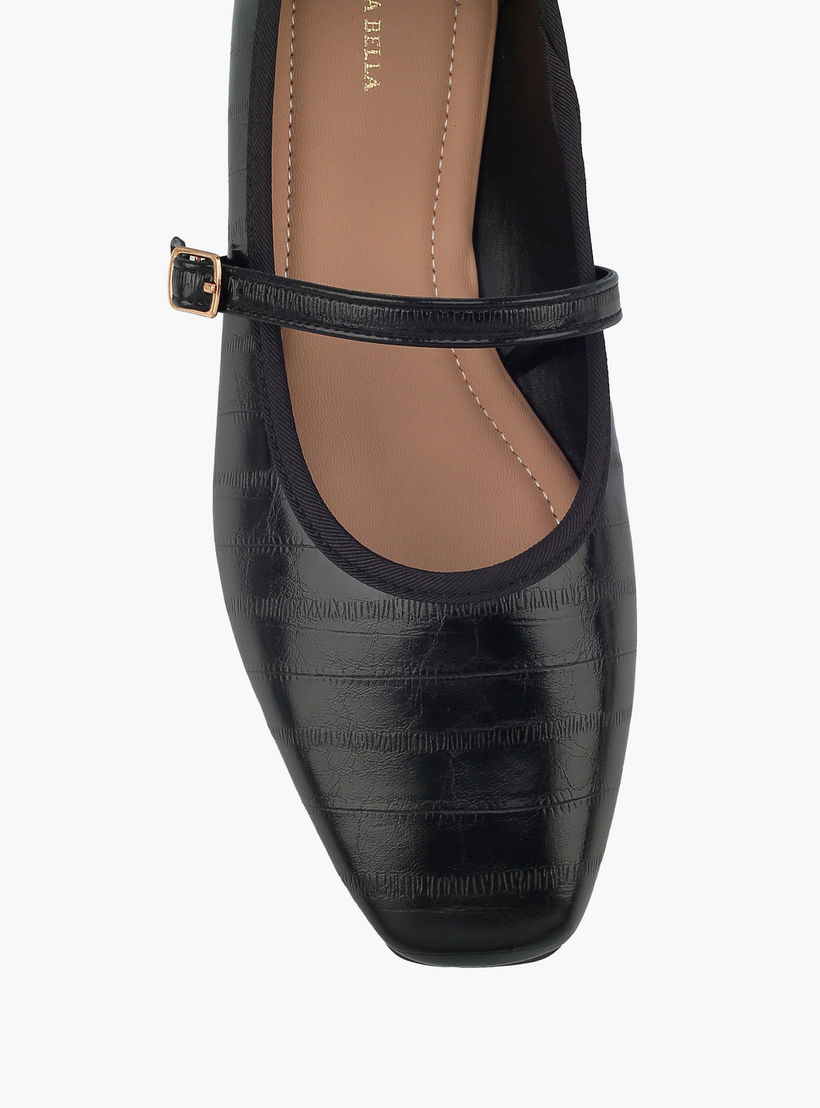 حذاء ماري جين بإبزيم إغلاق للنساء من فلورا بيلا-women-shoes-ballerinas-image-4