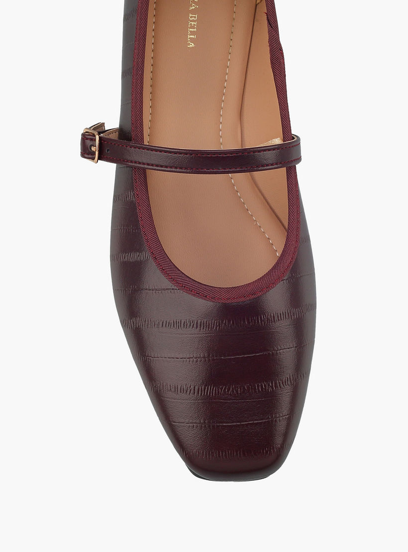 حذاء ماري جين بإبزيم إغلاق للنساء من فلورا بيلا-women-shoes-ballerinas-image-4