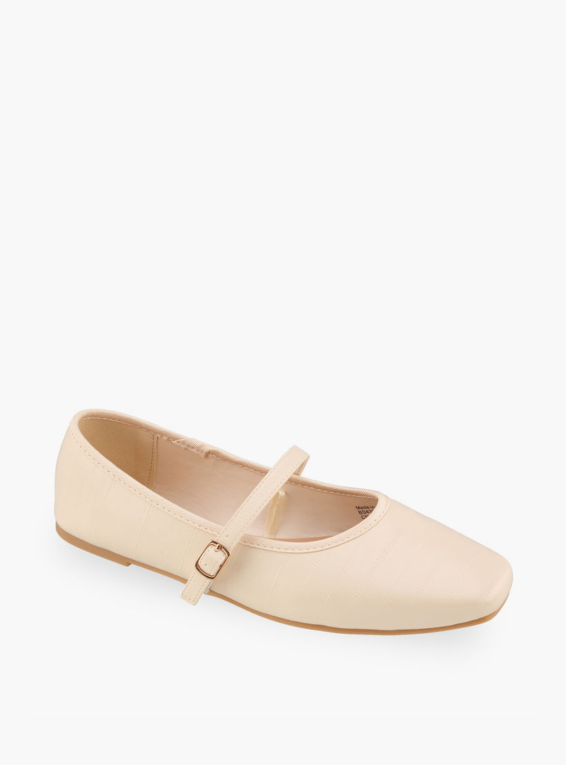 حذاء ماري جين بإبزيم إغلاق للنساء من فلورا بيلا-women-shoes-ballerinas-image-2