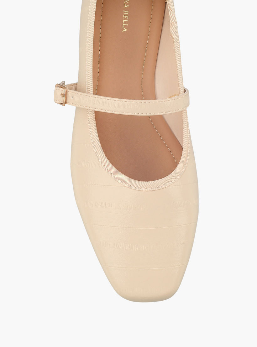 حذاء ماري جين بإبزيم إغلاق للنساء من فلورا بيلا-women-shoes-ballerinas-image-4