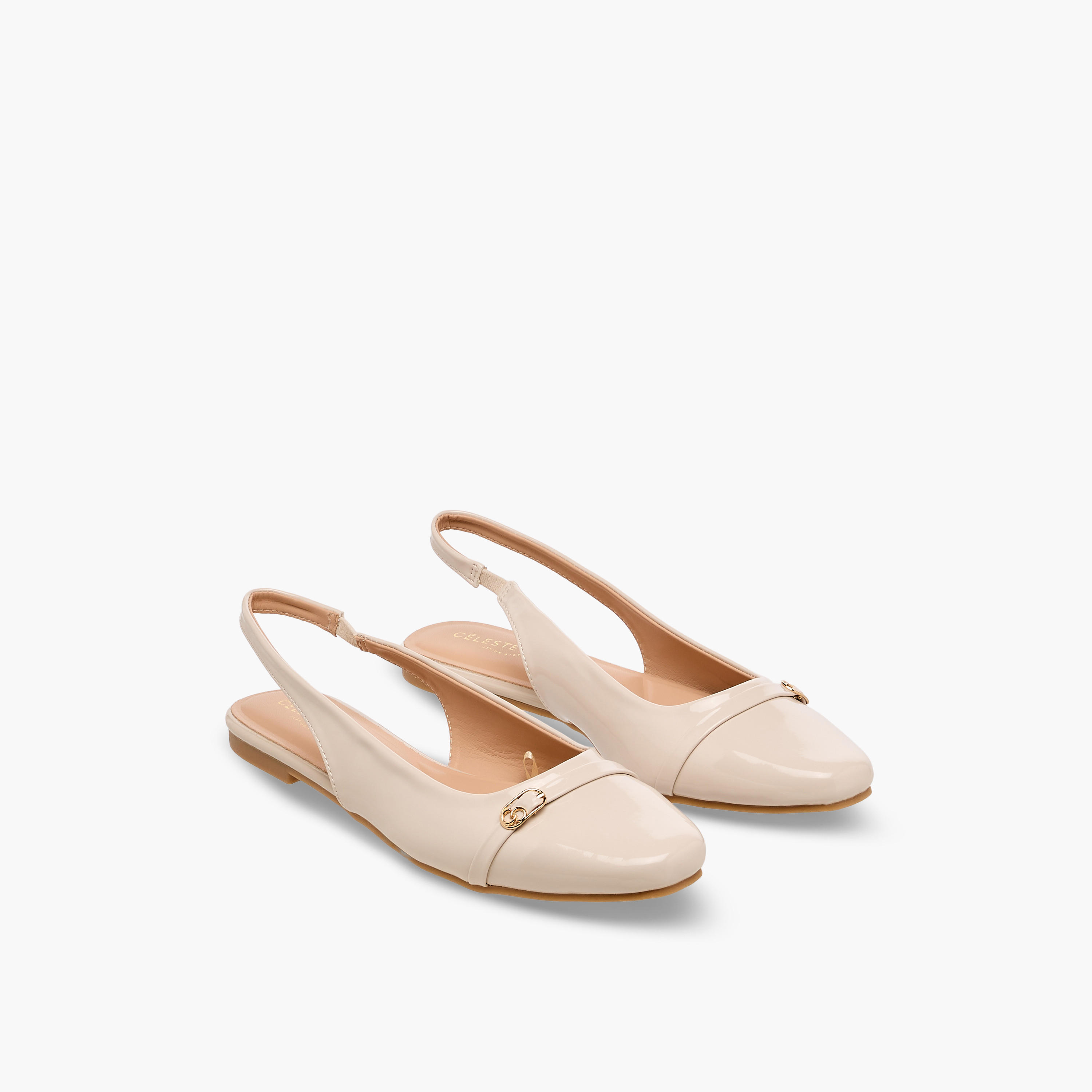 Celeste Women Metal Accent Slingback Sandals-women-shoes-flats-sandals-image-1
