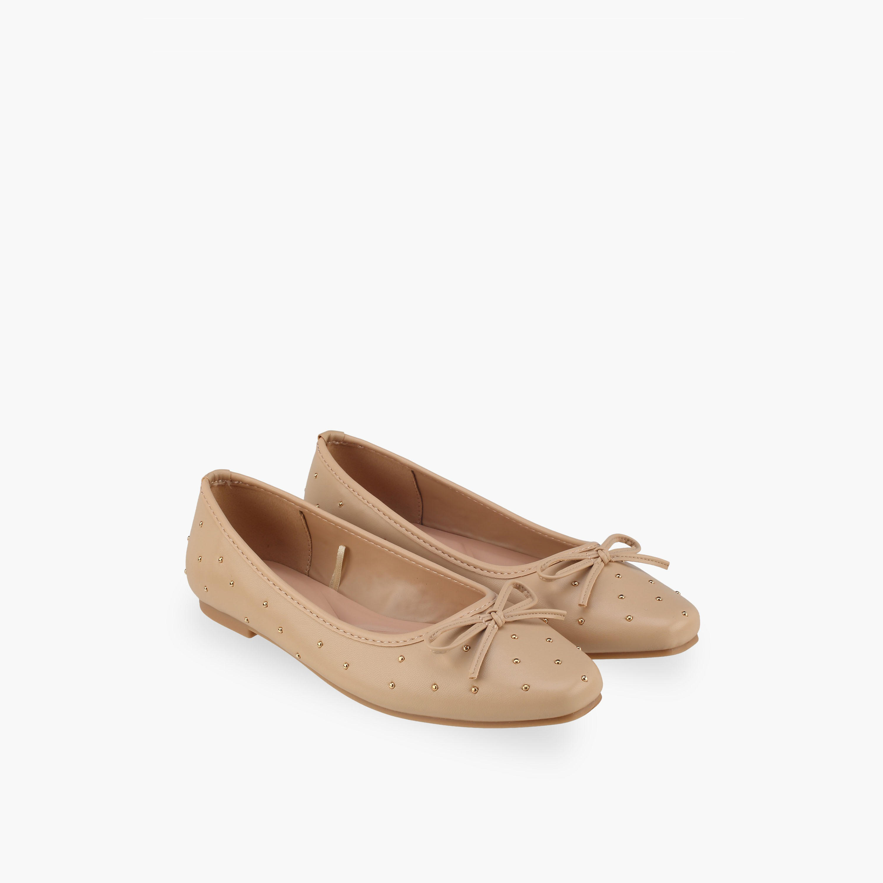 Celeste Women Studded Ballerina Shoes-women-shoes-ballerinas-image-1