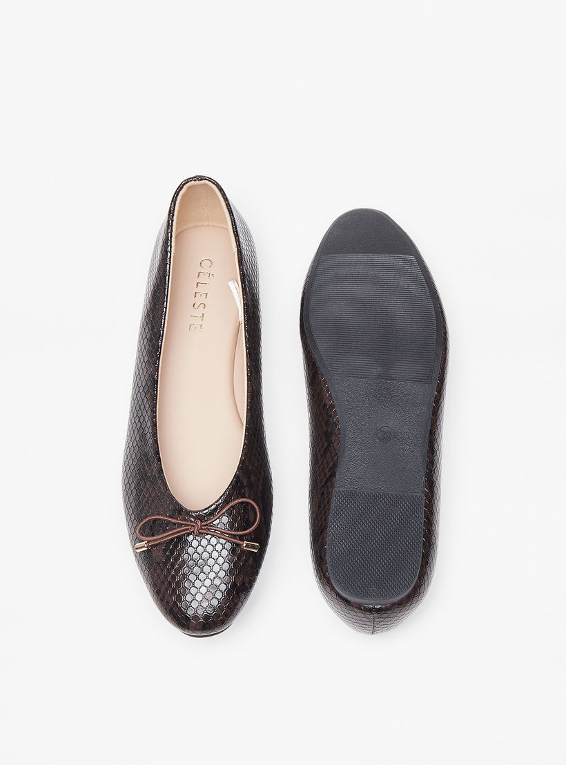 حذاء باليرينا سهل الارتداء بارز الملمس للنساء من سيليست-women-shoes-ballerinas-image-5