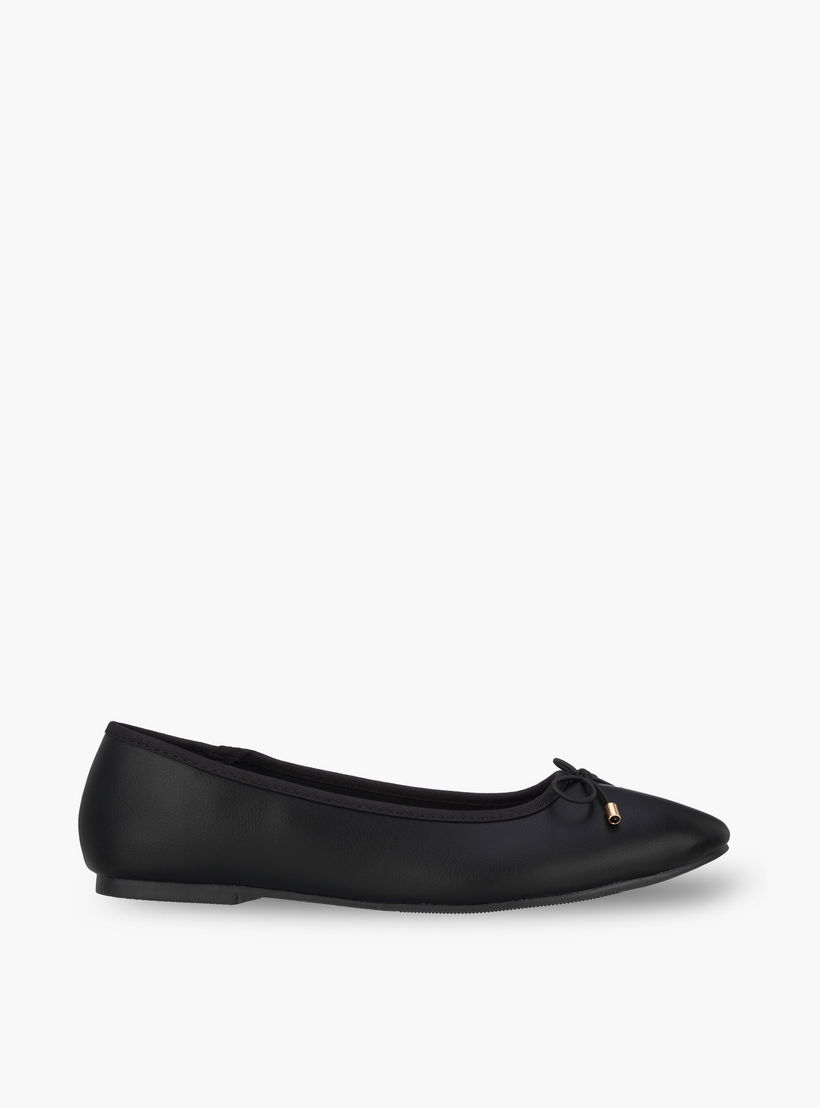 Paprika Women Bow Accent Ballerina Shoes-women-shoes-ballerinas-image-3