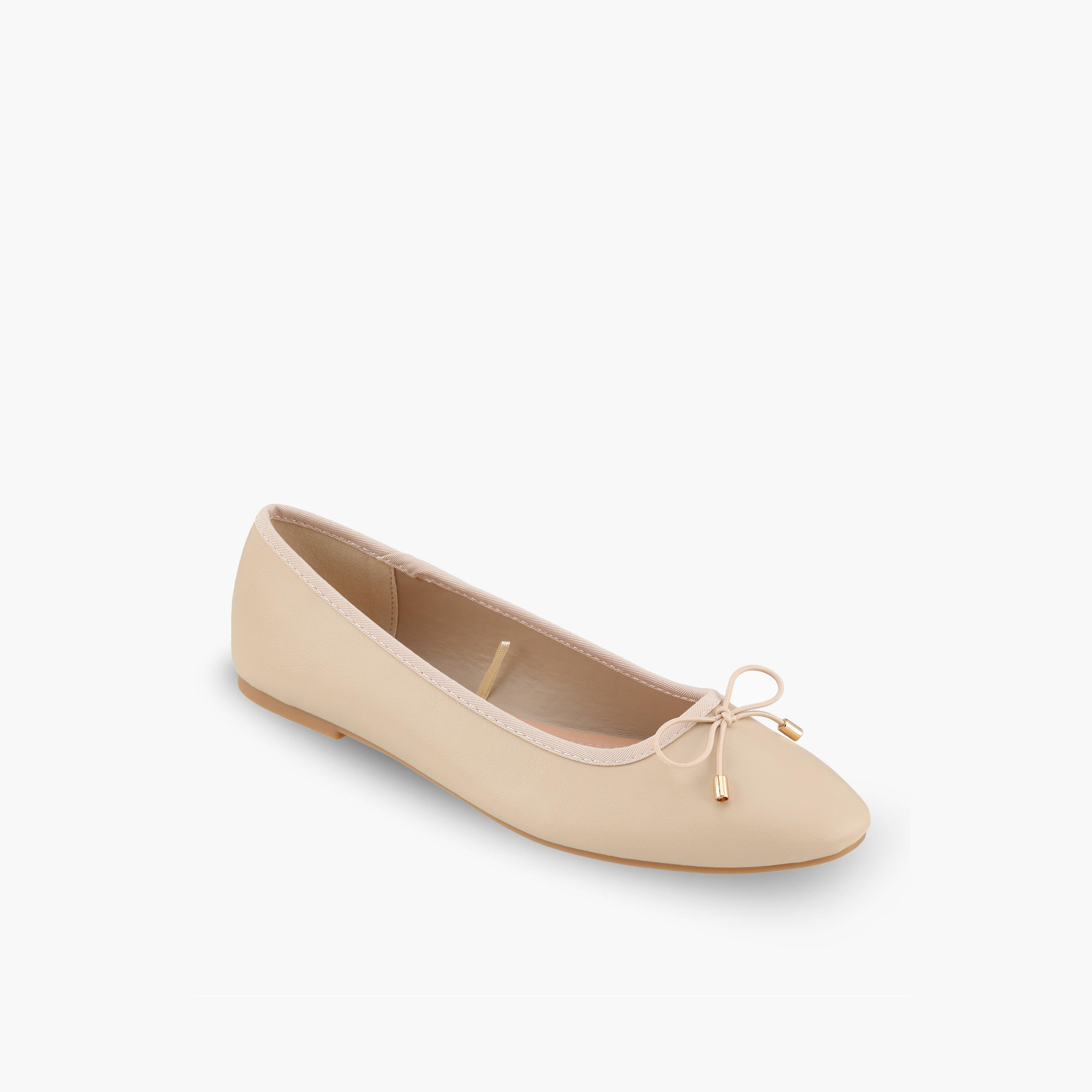 حذاء باليرينا نسائي مع تفاصيل فيونكة من بابريكا-women-shoes-ballerinas-image-2