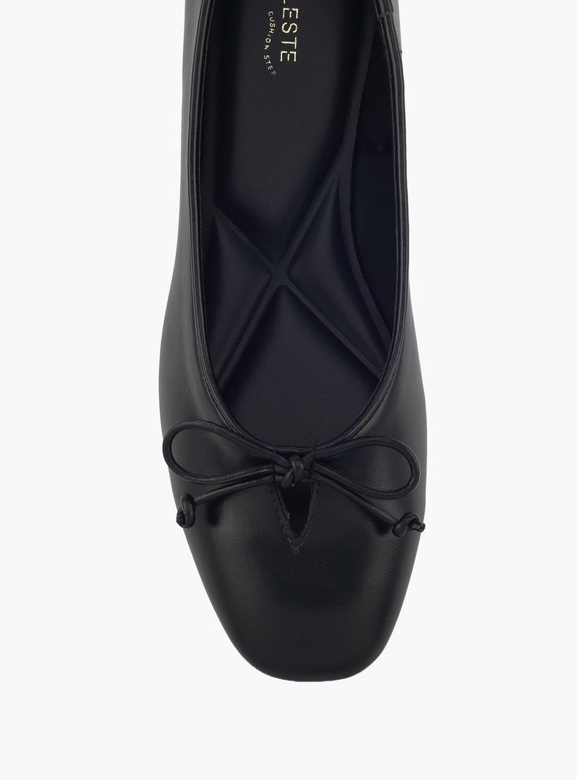 حذاء باليرينا بفيونكة للنساء من سيليست-women-shoes-ballerinas-image-4