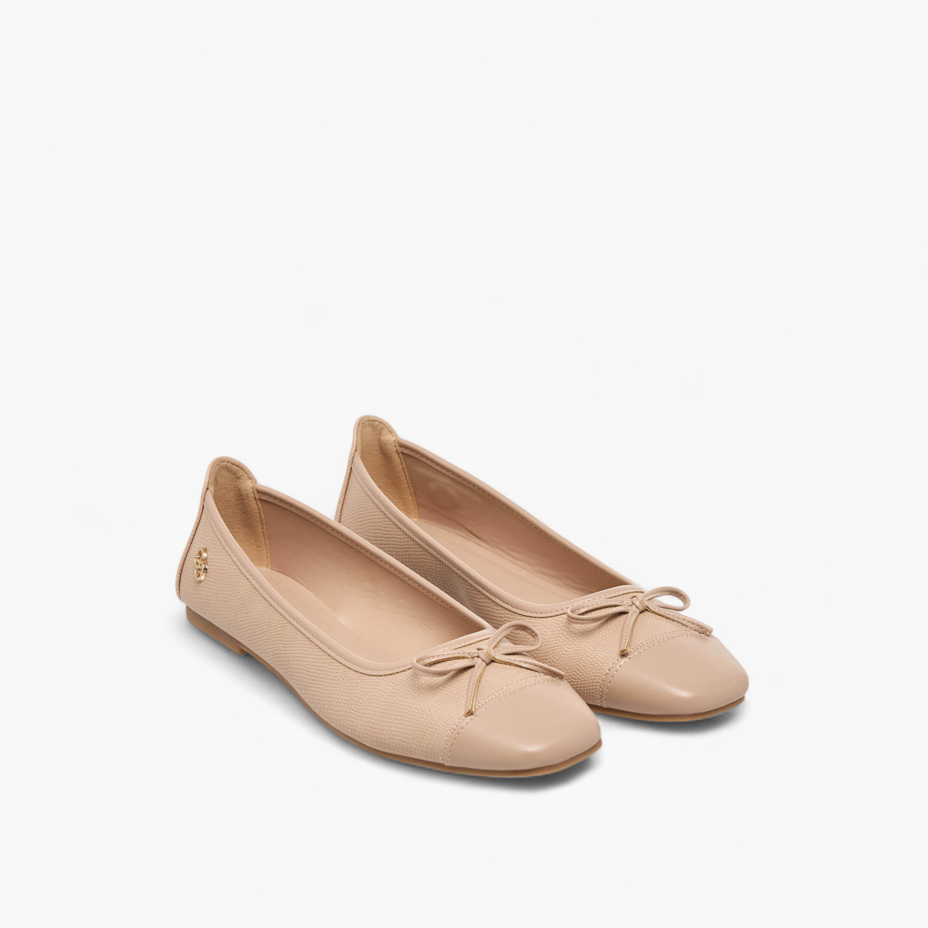 Celeste Women's Bow Detail Ballerina Shoes-women-shoes-ballerinas-image-1