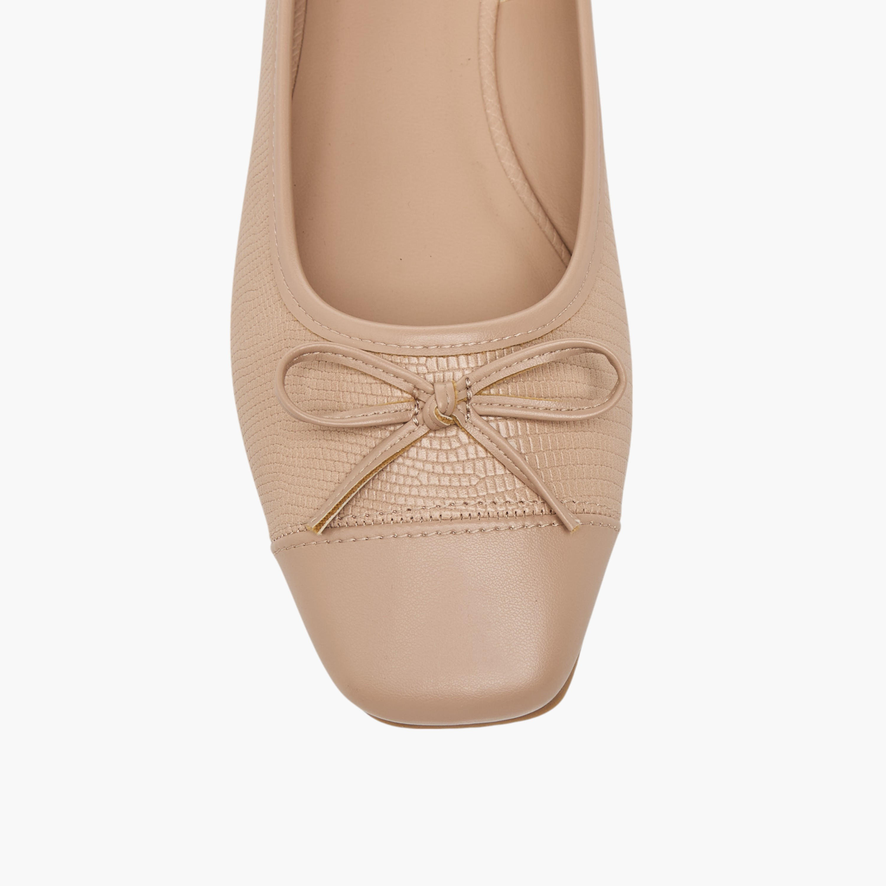 Celeste Women's Bow Detail Ballerina Shoes-women-shoes-ballerinas-image-4