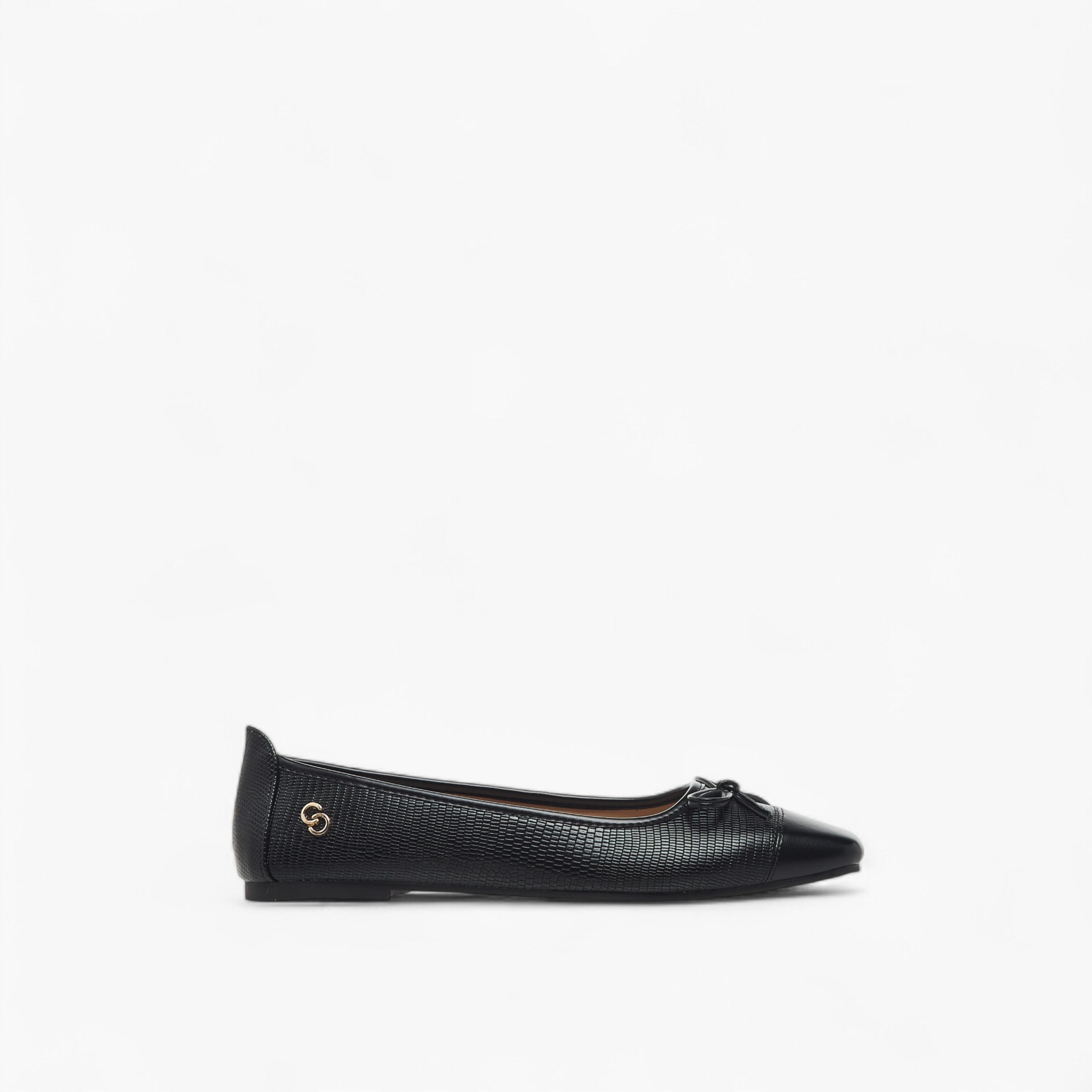 Celeste Women's Bow Detail Ballerina Shoes-women-shoes-ballerinas-image-3