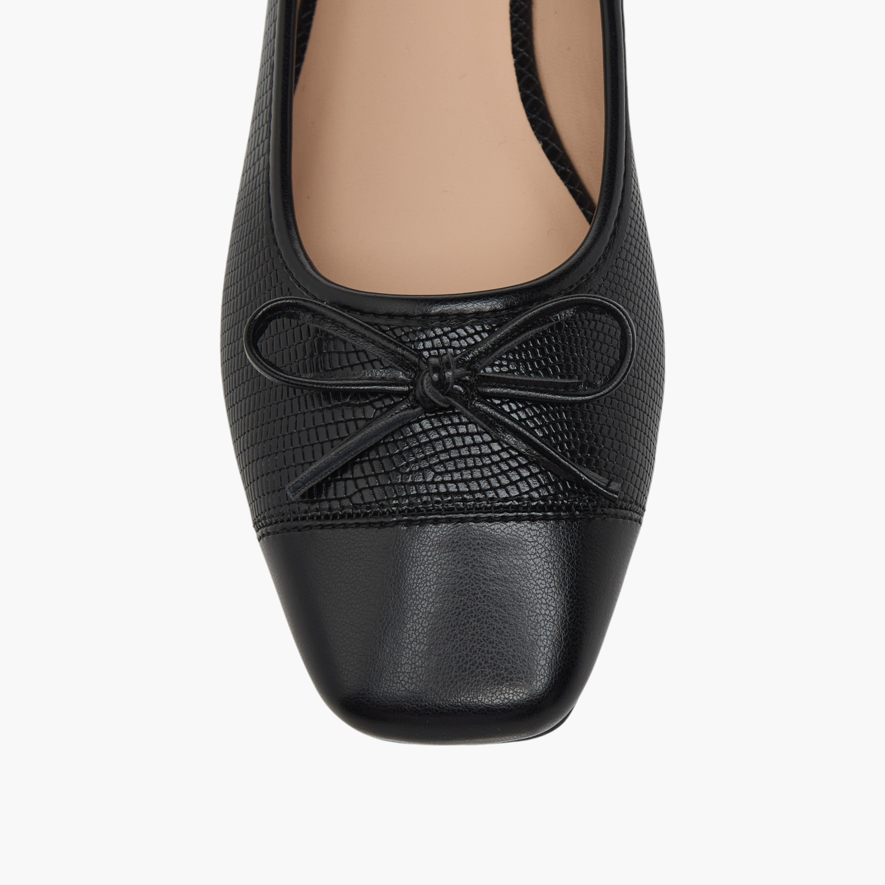 Celeste Women's Bow Detail Ballerina Shoes-women-shoes-ballerinas-image-4