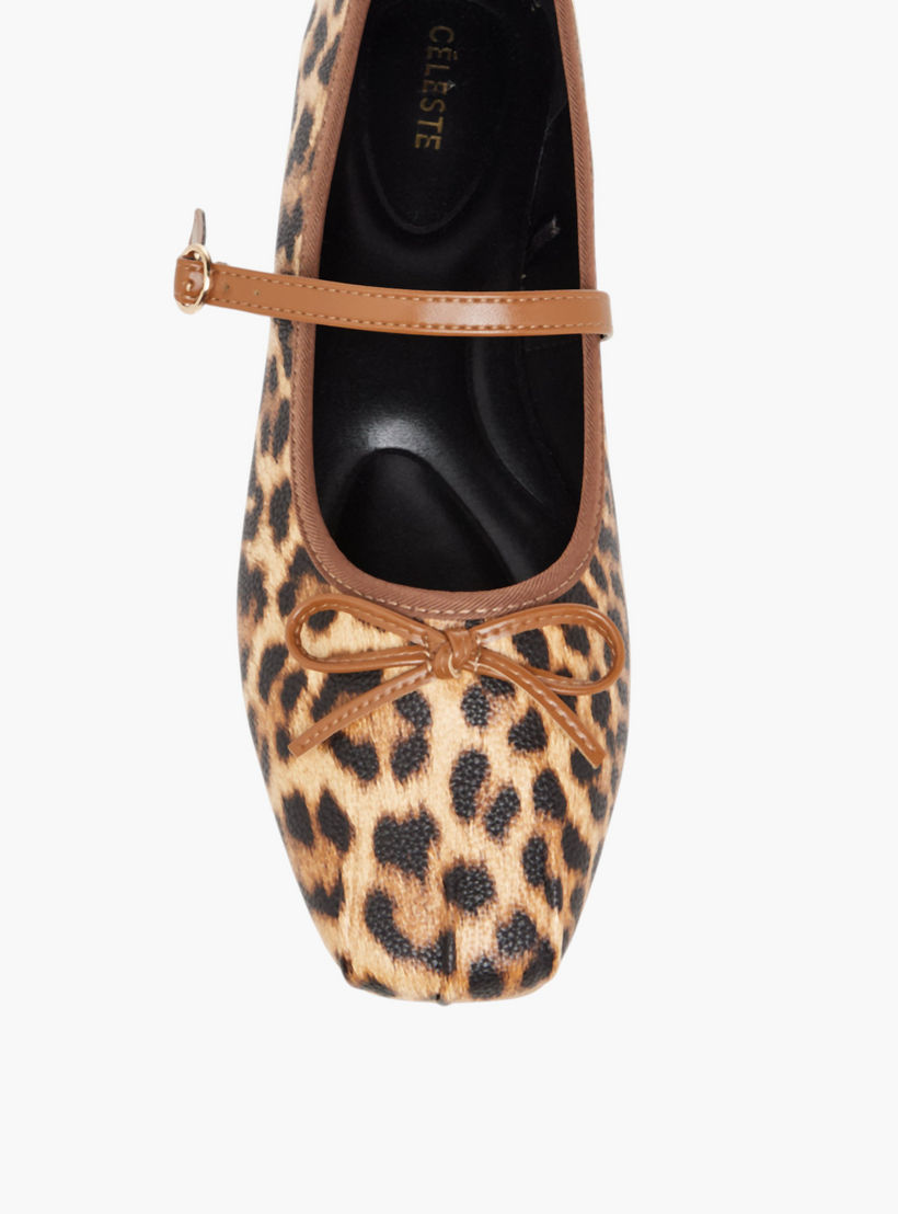 Celeste Women Animal Print Ballerina Shoes-women-shoes-ballerinas-image-4