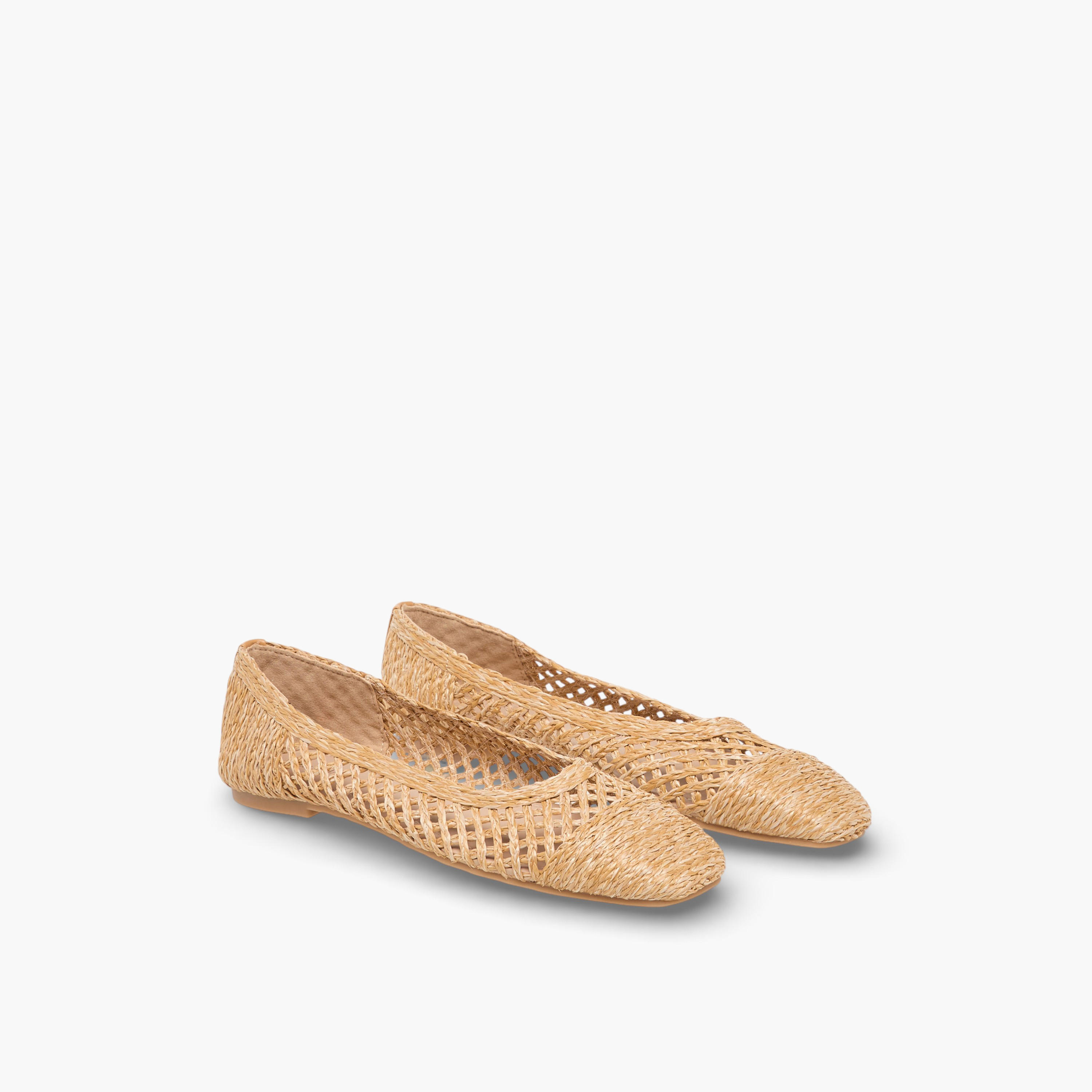 حذاء باليرينا بارز الملمس للنساء من فلورا بيلا-women-shoes-flats-ballerinas-image-6