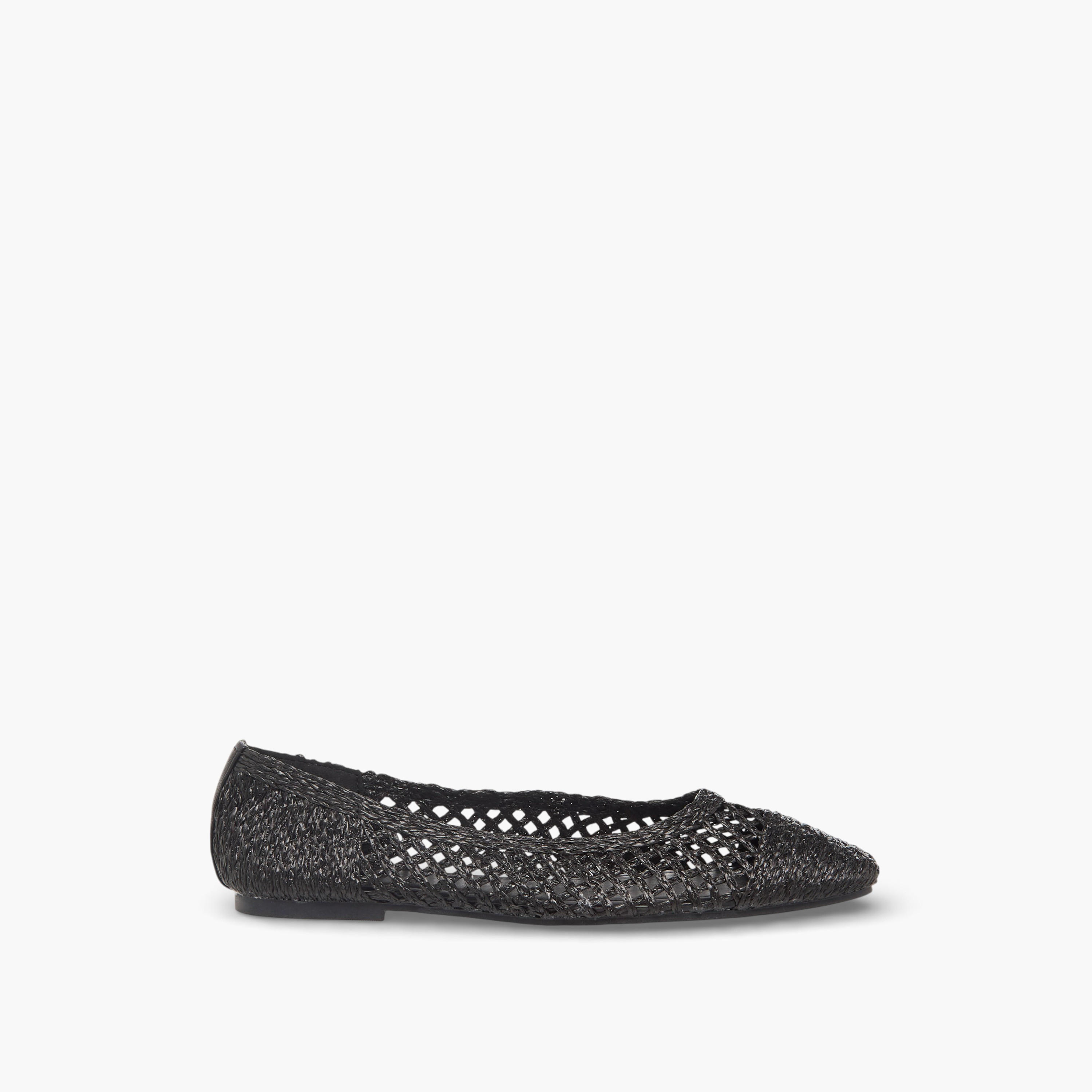 حذاء باليرينا بارز الملمس للنساء من فلورا بيلا-women-shoes-flats-ballerinas-image-3