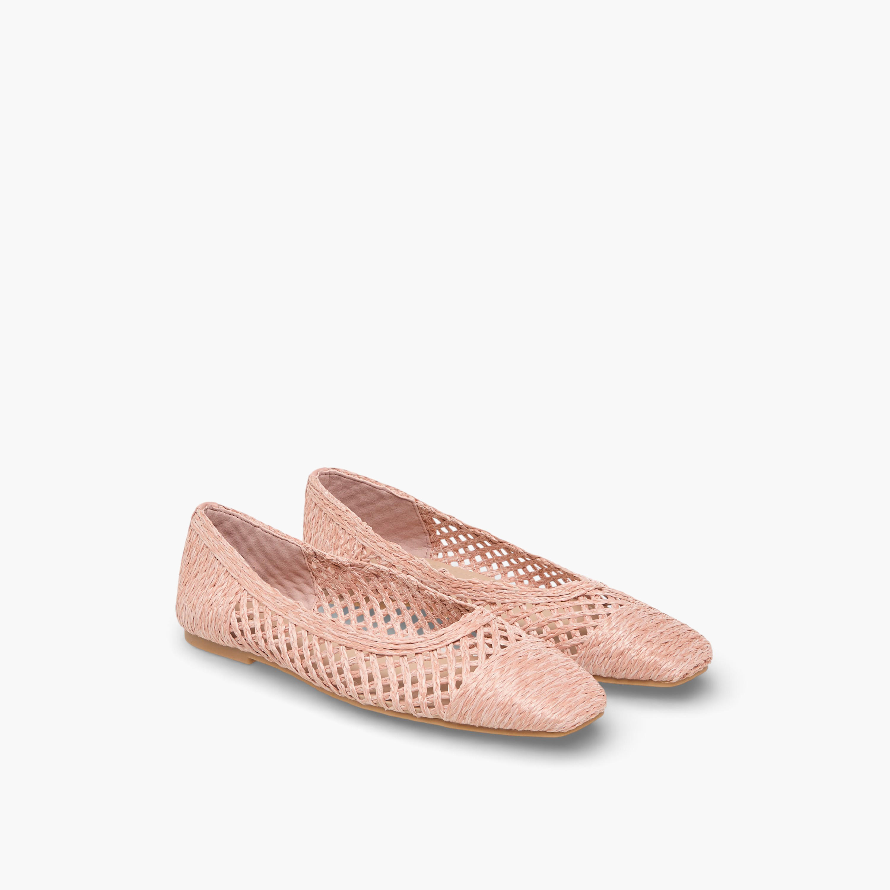 حذاء باليرينا بارز الملمس للنساء من فلورا بيلا-women-shoes-flats-ballerinas-image-11